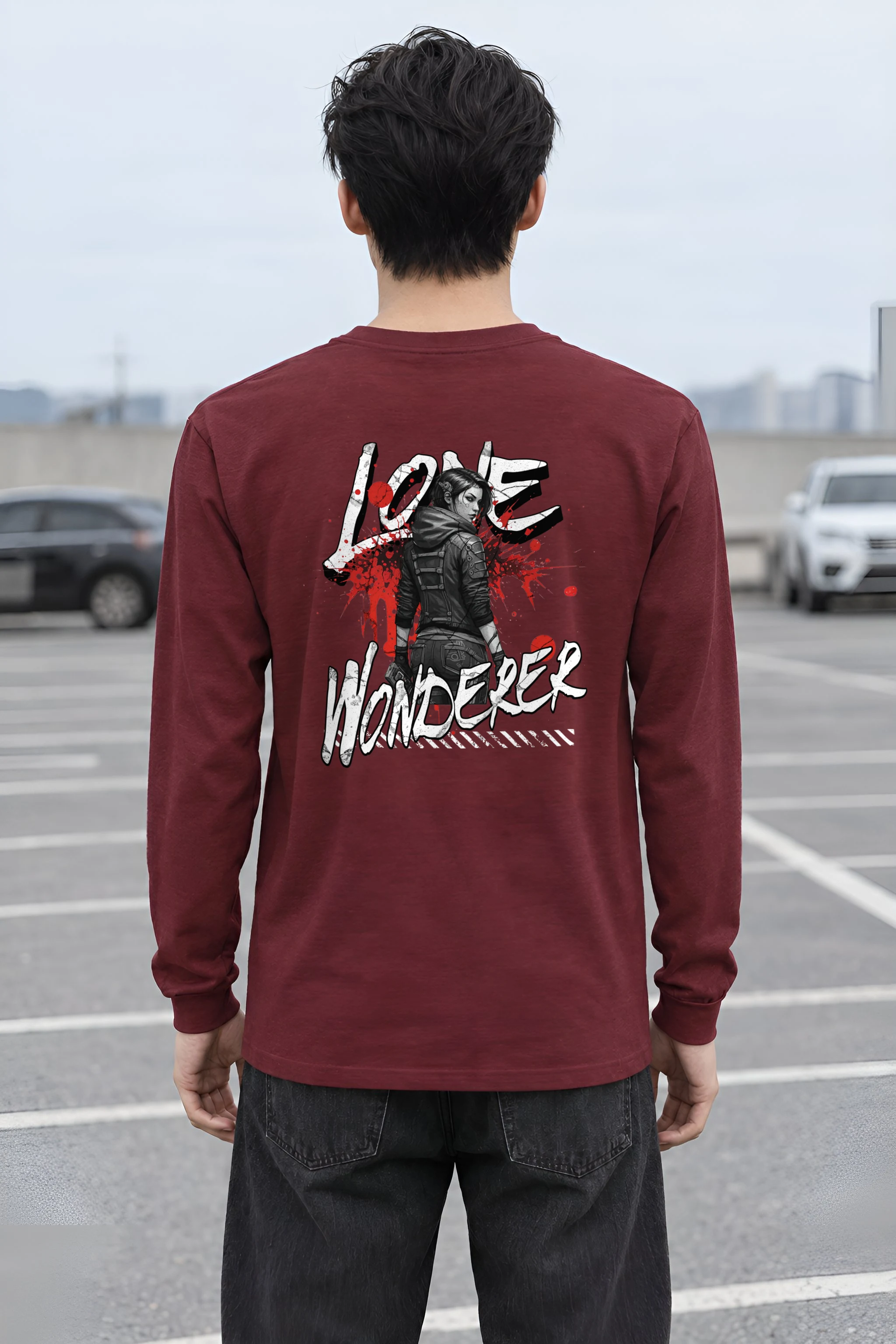 "Lone Wonderer" Unisex Longsleeve T-shirt