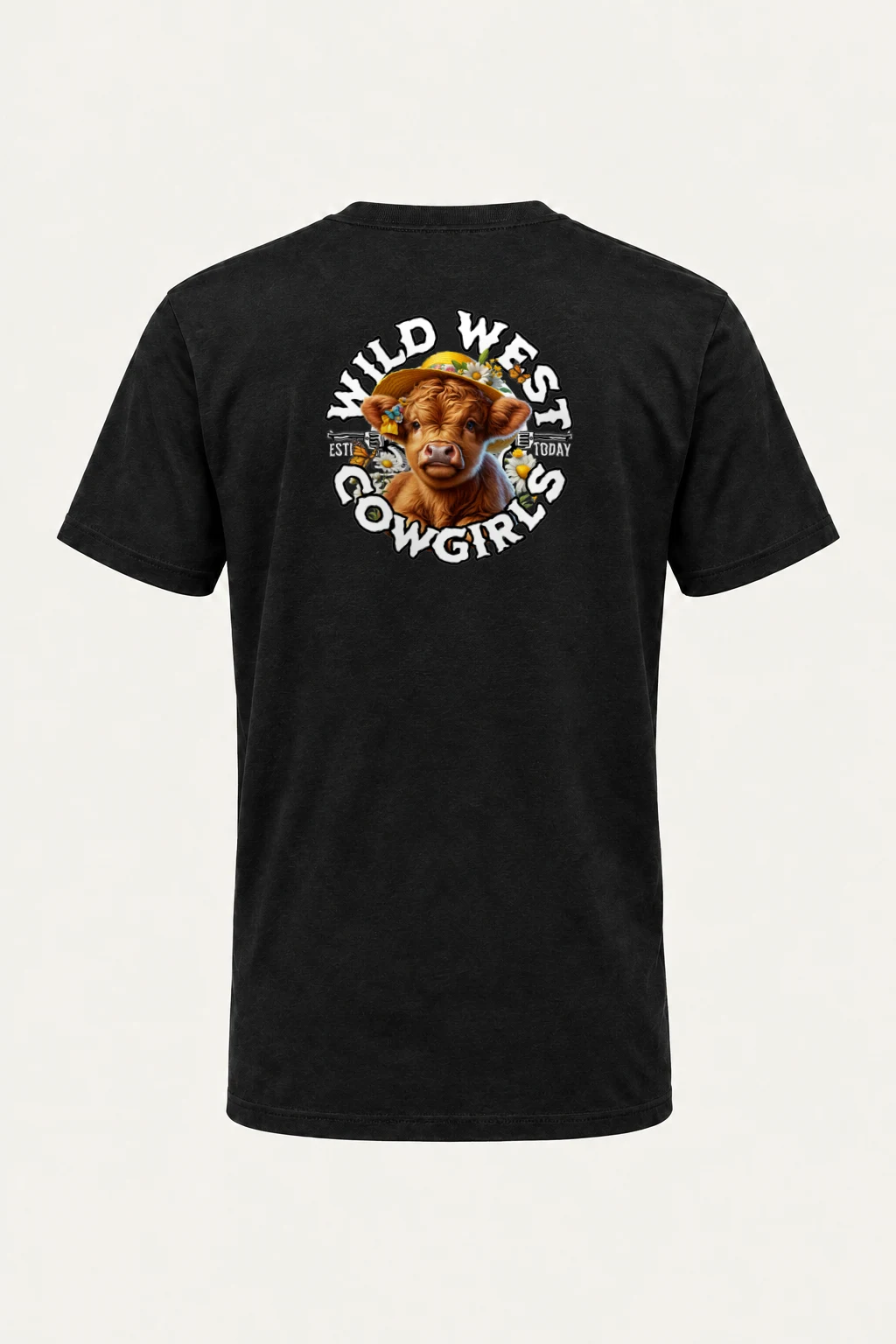 "Long Live Cowgirls" Heavyweight Unisex Crewneck T-shirt | Gildan 5000