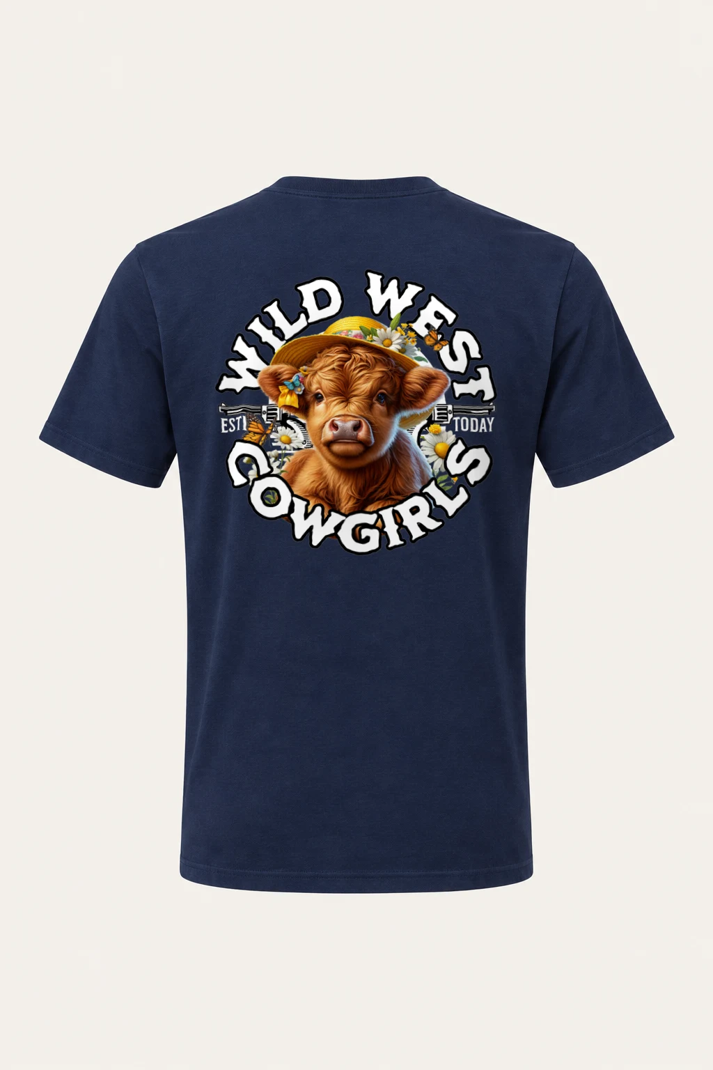 "Long Live Cowgirls" Heavyweight Unisex Crewneck T-shirt | Gildan 5000