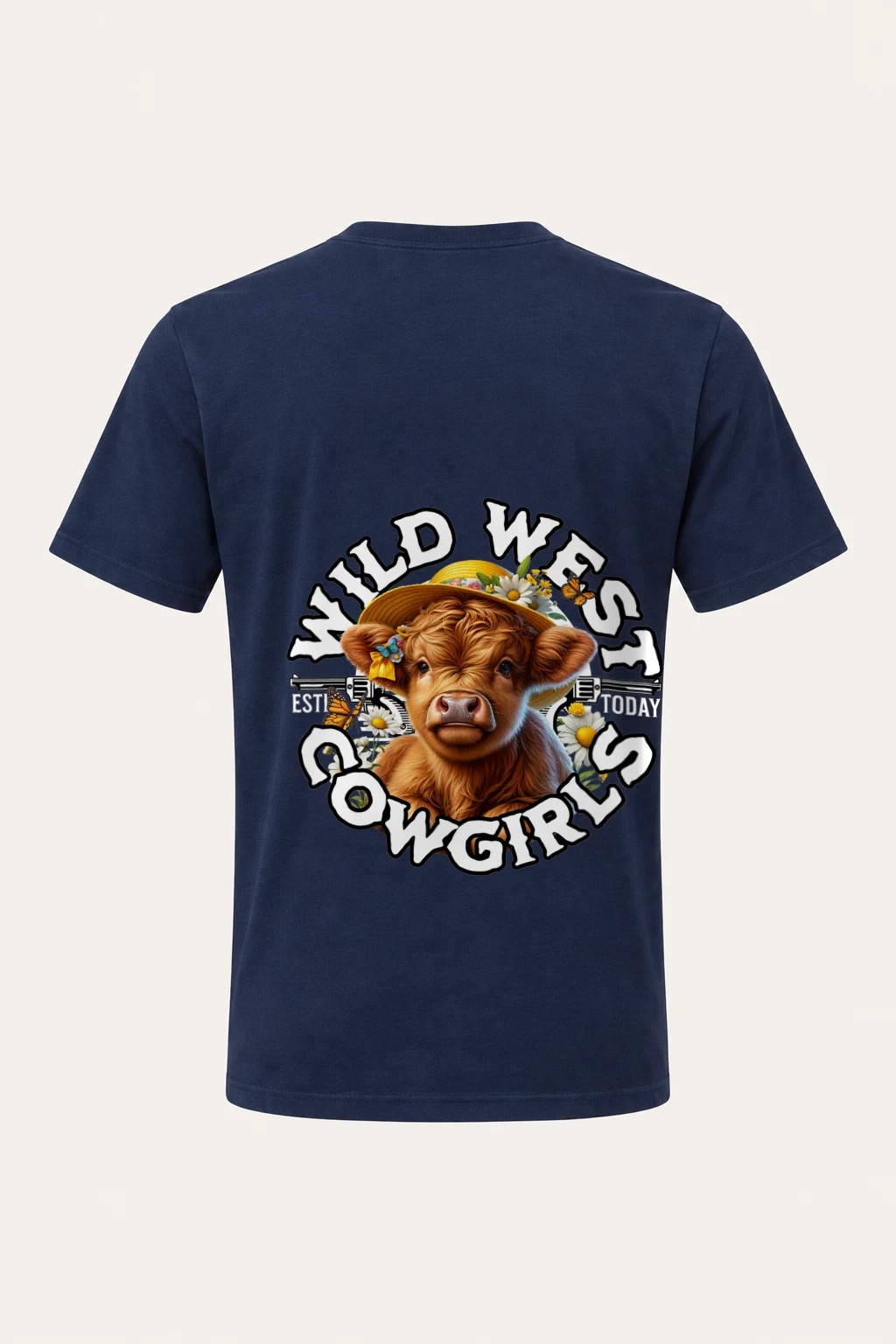 "Long Live Cowgirls" Heavyweight Unisex Crewneck T-shirt | Gildan 5000