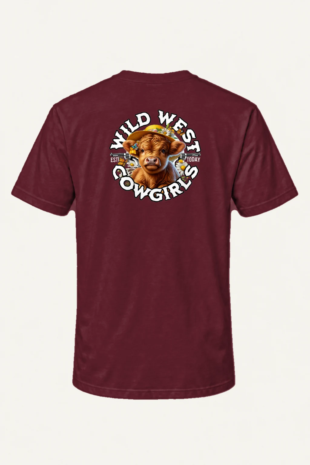 "Long Live Cowgirls" Heavyweight Unisex Crewneck T-shirt | Gildan 5000