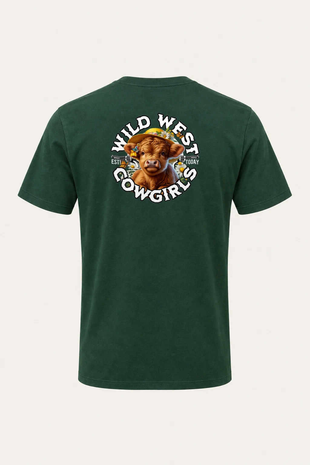 "Long Live Cowgirls" Heavyweight Unisex Crewneck T-shirt | Gildan 5000