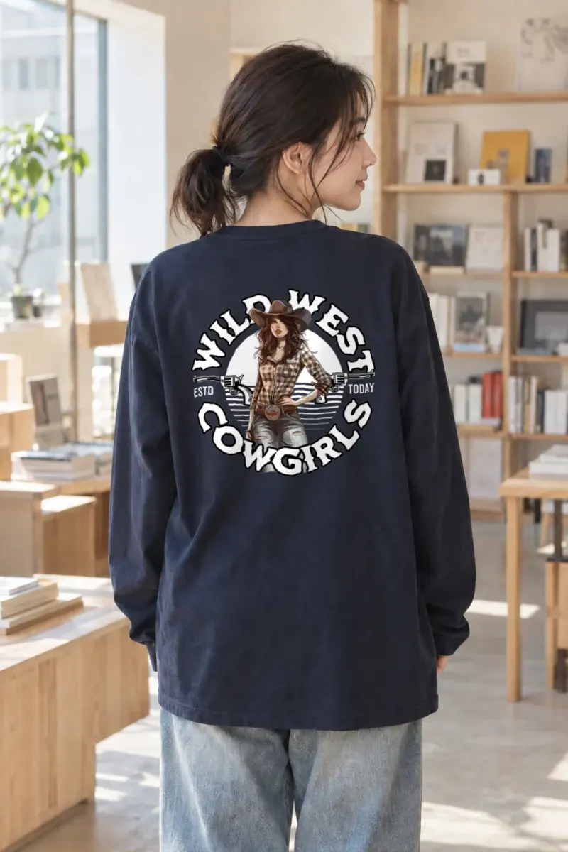 “Long Live Cowgirls” Unisex Longsleeve T-shirt | Gildan 2400