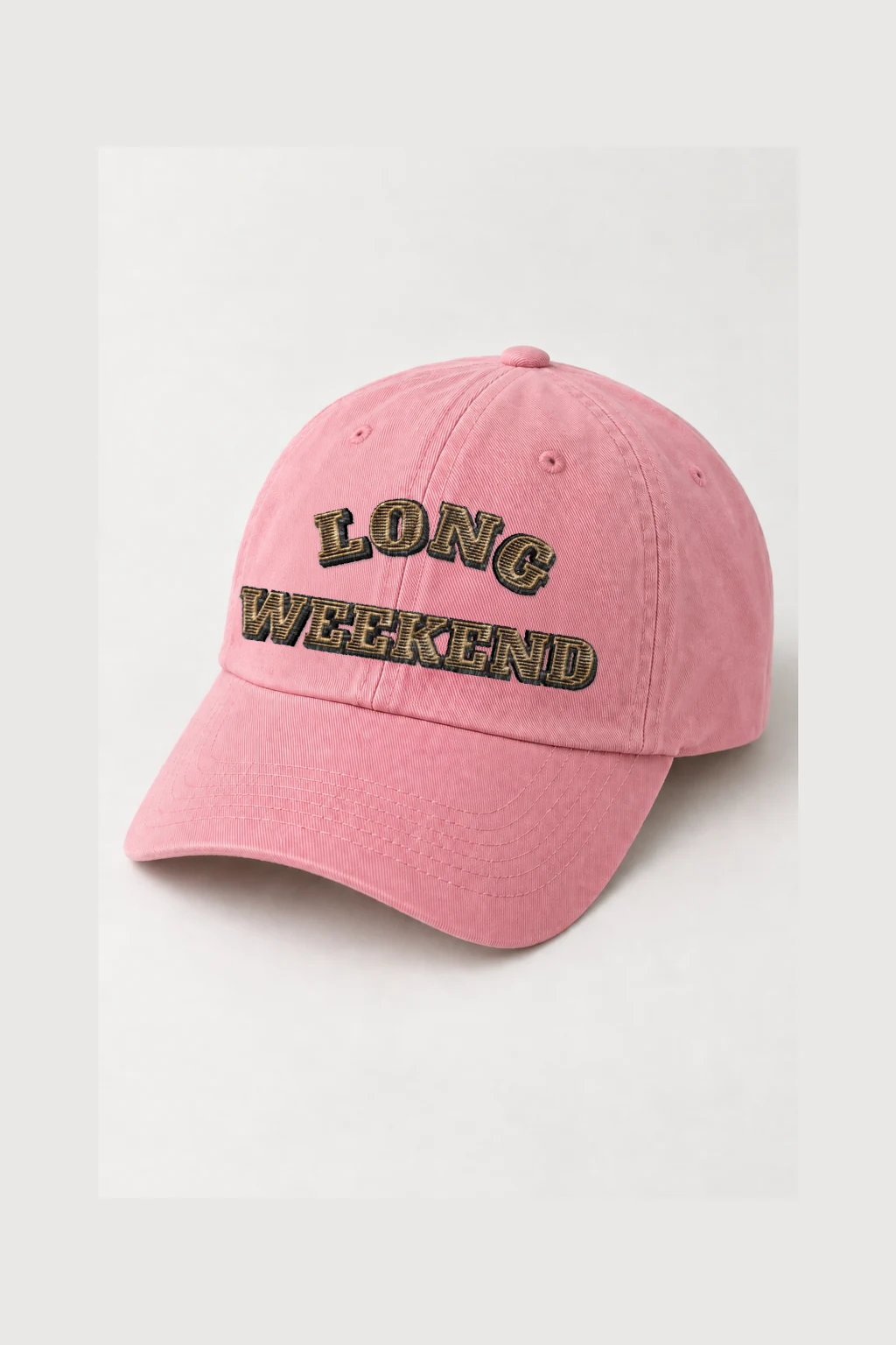 "Long Weekend" Classic Dad Hat · Embroidered | Yupoong 6245CM
