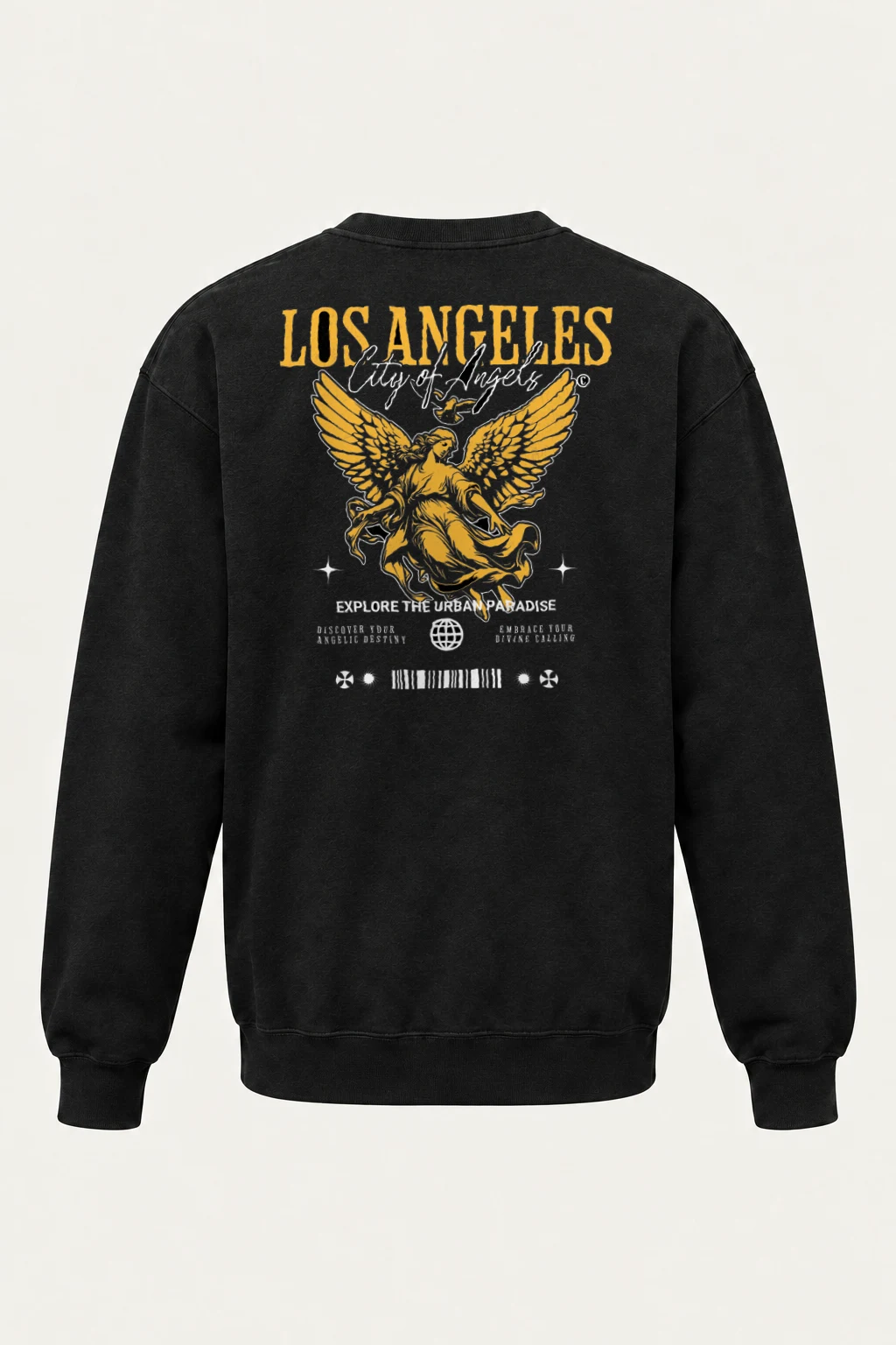 "Los Angeles Phoenix" Heavy Blend Unisex Crewneck Sweatshirt | Gildan 18000