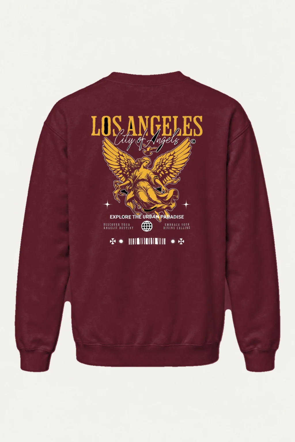 "Los Angeles Phoenix" Heavy Blend Unisex Crewneck Sweatshirt | Gildan 18000