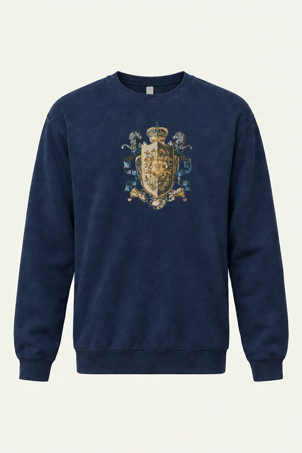 "Los De Chun Crest" Heavy Blend Unisex Crewneck Sweatshirt | Gildan 18000