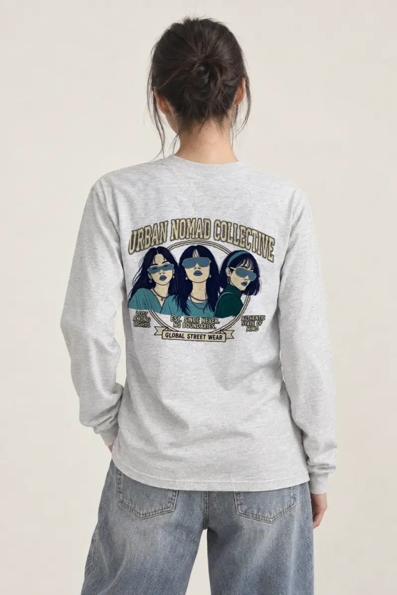 "Lost Among Lights" Unisex Longsleeve T-shirt