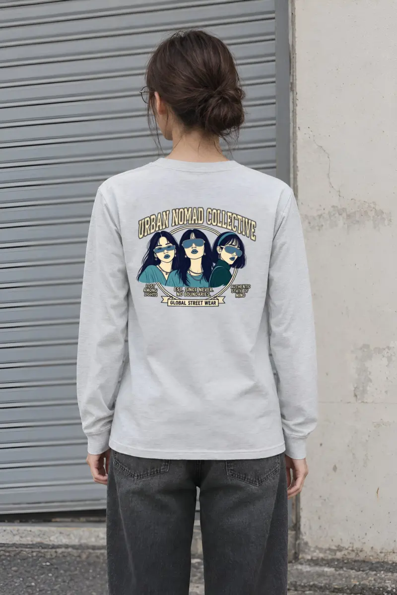 "Lost Among Lights" Unisex Longsleeve T-shirt