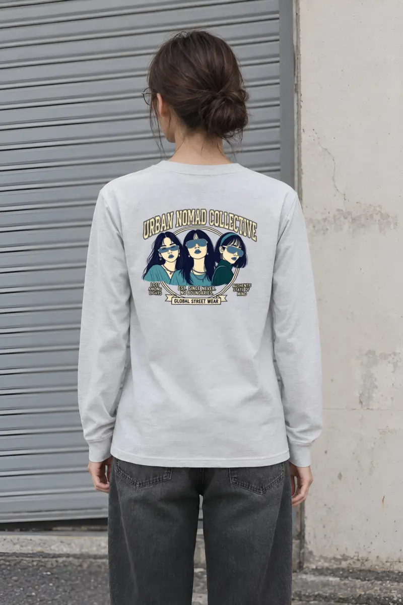 "Lost Among Lights" Unisex Longsleeve T-shirt