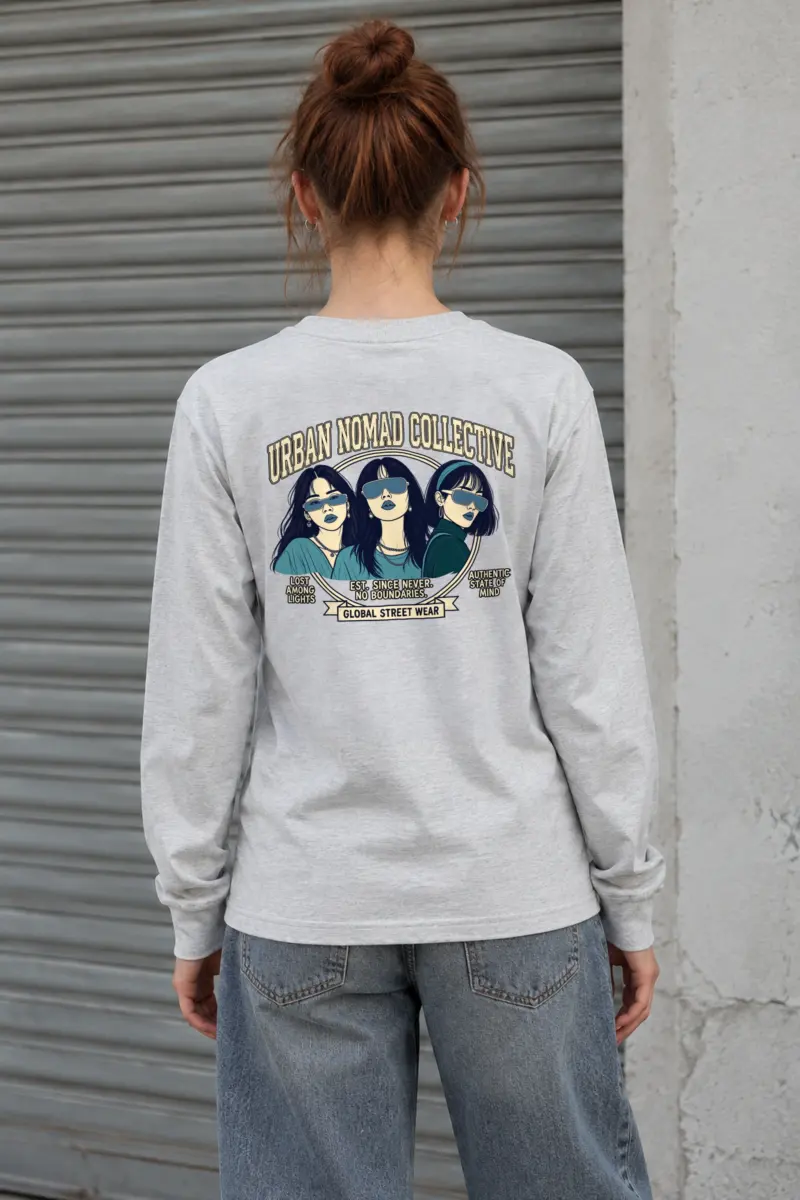 "Lost Among Lights" Unisex Longsleeve T-shirt