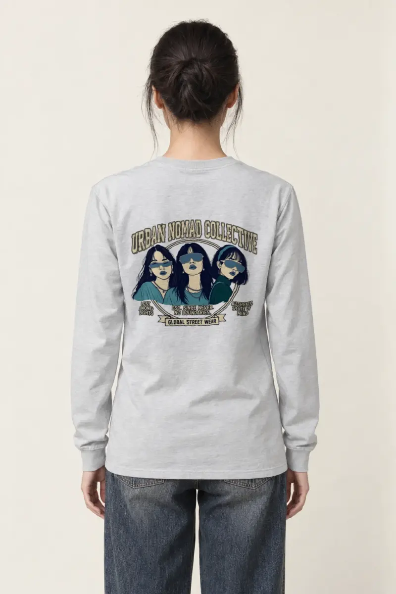 "Lost Among Lights" Unisex Longsleeve T-shirt