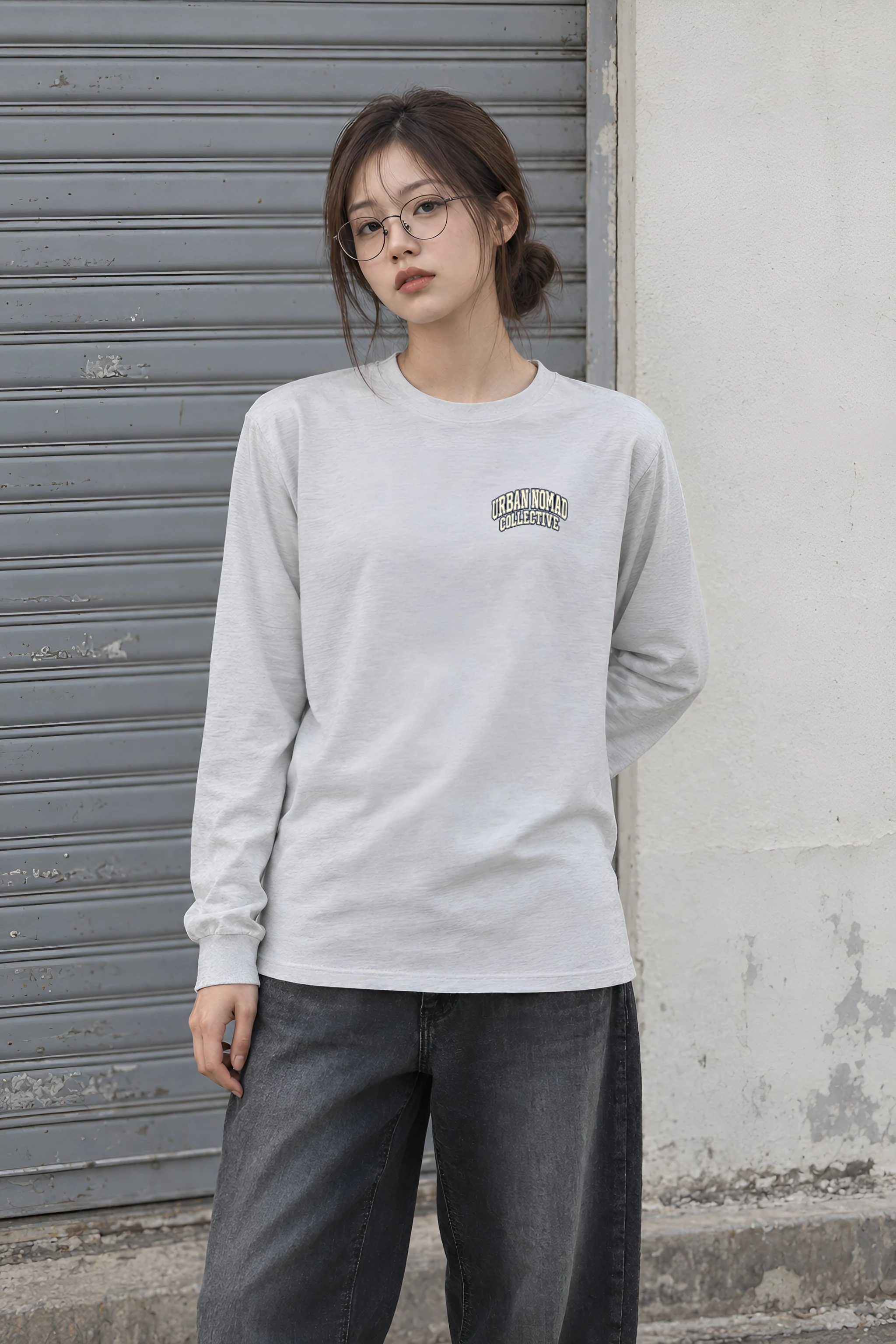 "Lost Among Lights" Unisex Longsleeve T-shirt