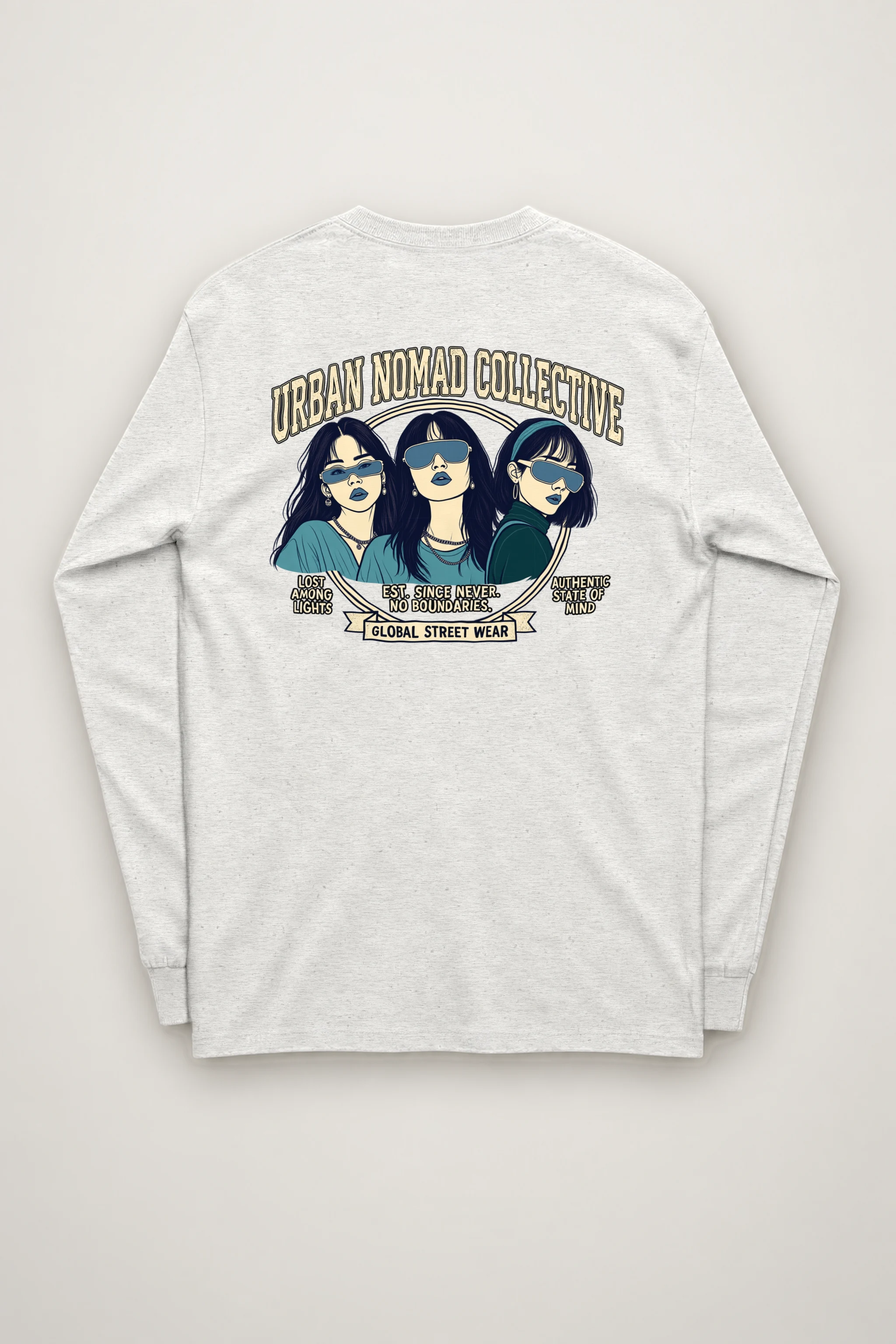 "Lost Among Lights" Unisex Longsleeve T-shirt