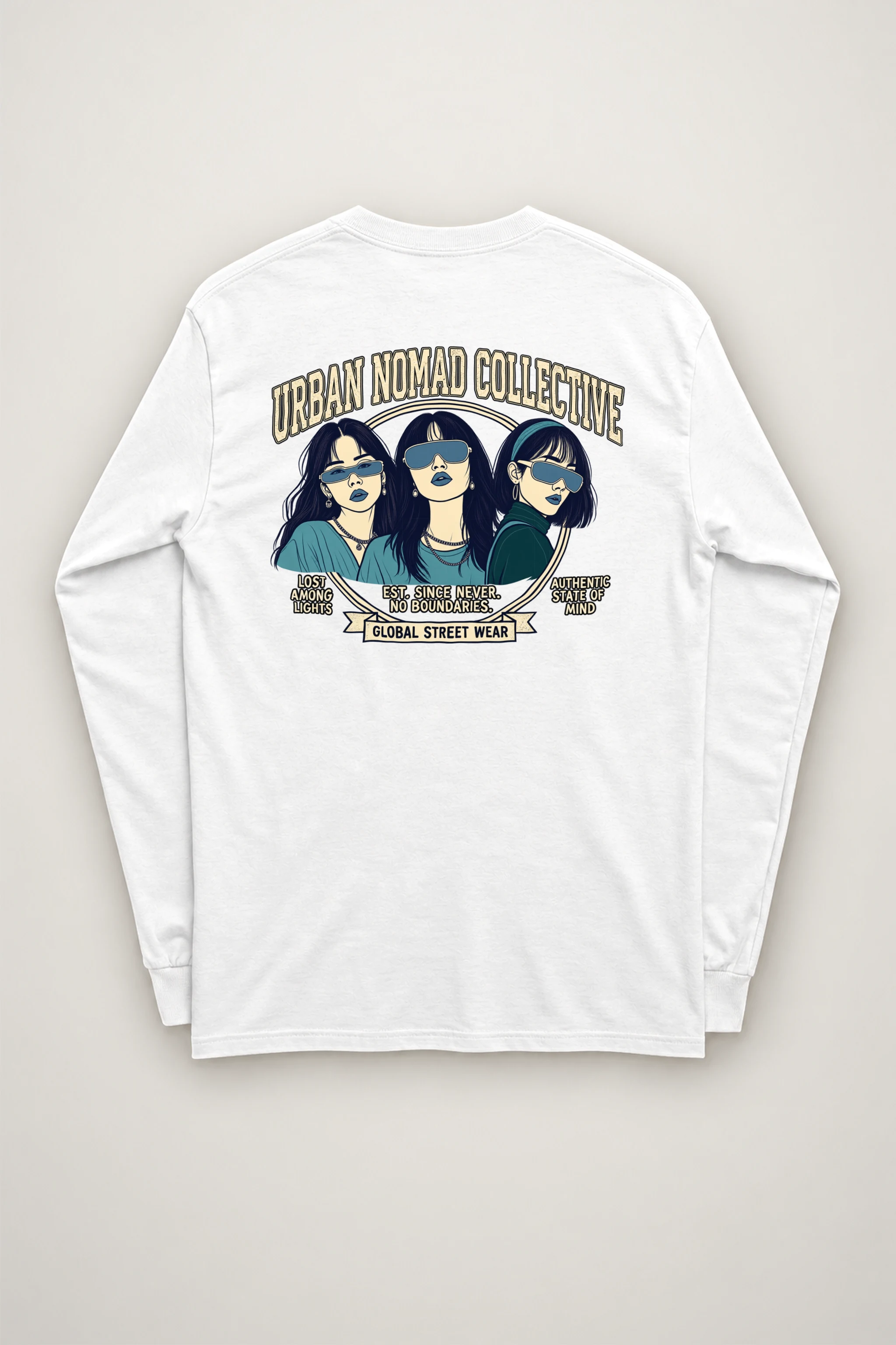 "Lost Among Lights" Unisex Longsleeve T-shirt