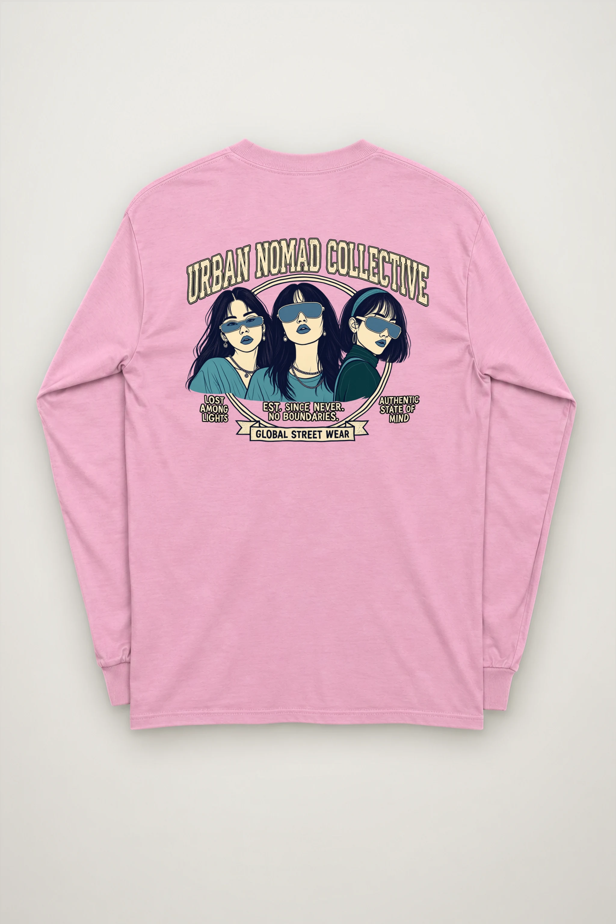 "Lost Among Lights" Unisex Longsleeve T-shirt