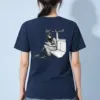 "Lost In Her World" Heavyweight Unisex Crewneck T-shirt