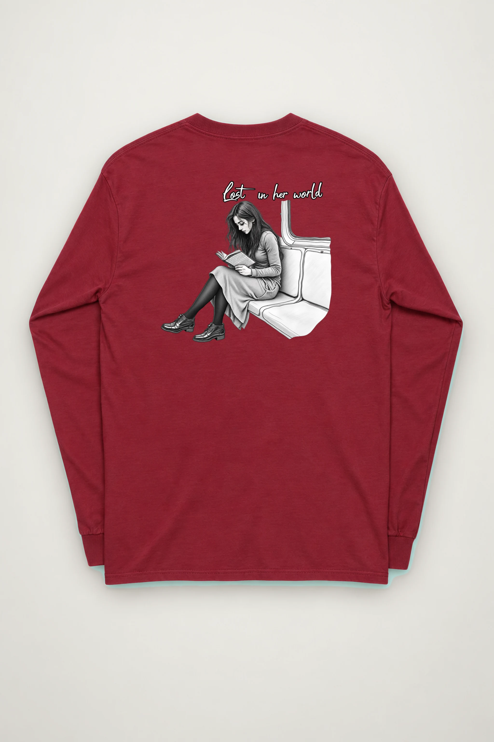 "Lost In Her World" Unisex Longsleeve T-shirt