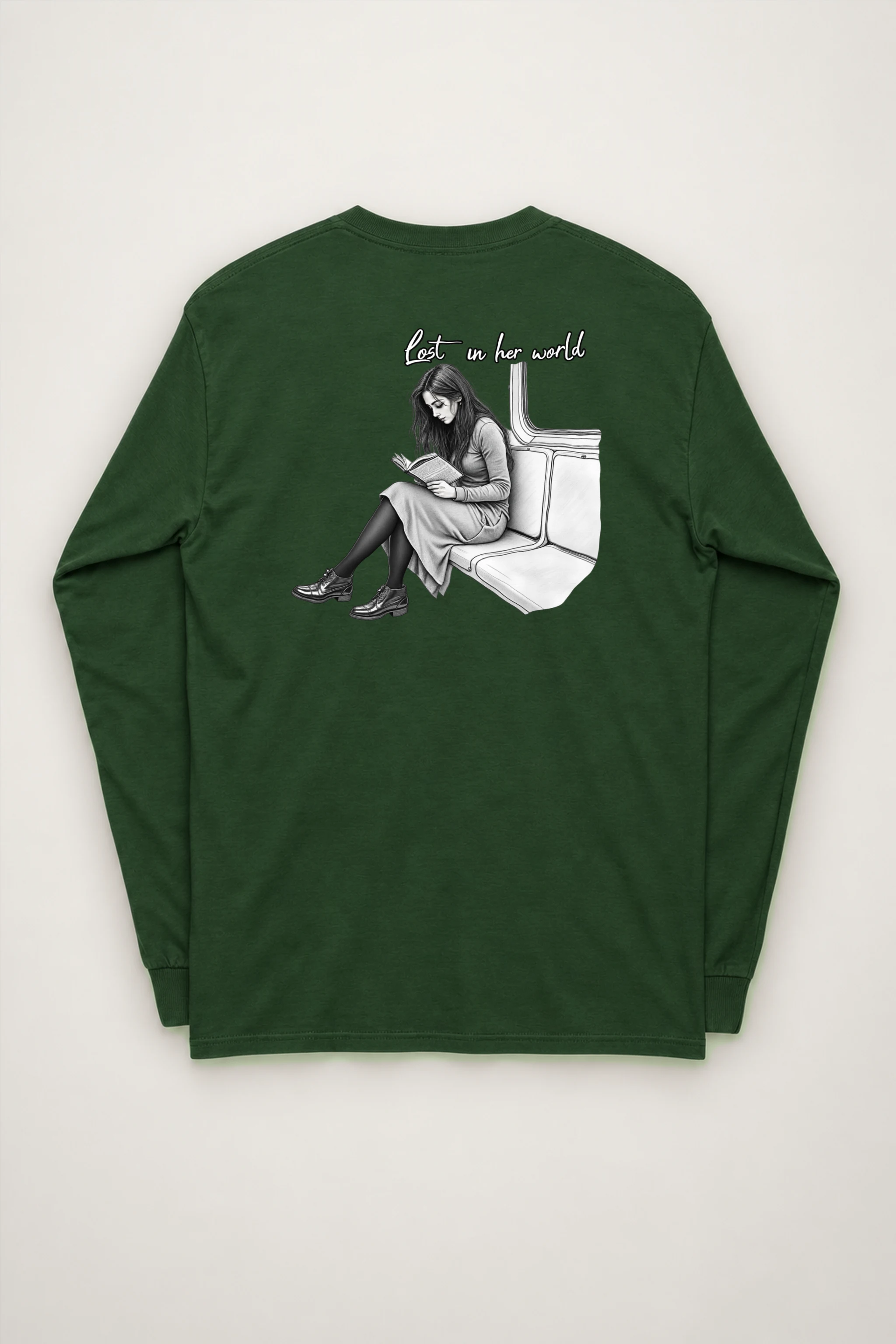 "Lost In Her World" Unisex Longsleeve T-shirt