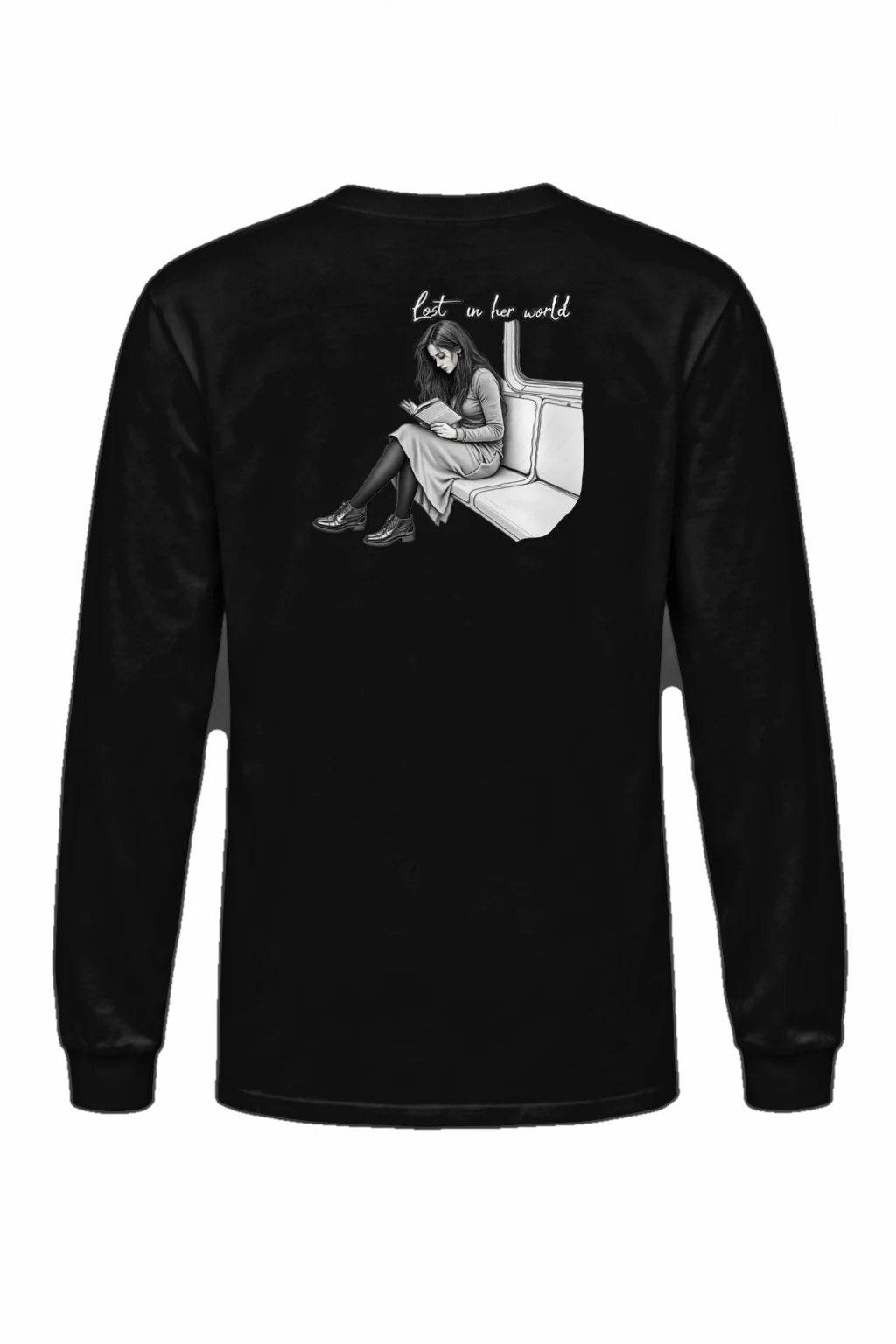 "Lost In Her World" Unisex Longsleeve T-shirt | Gildan 2400