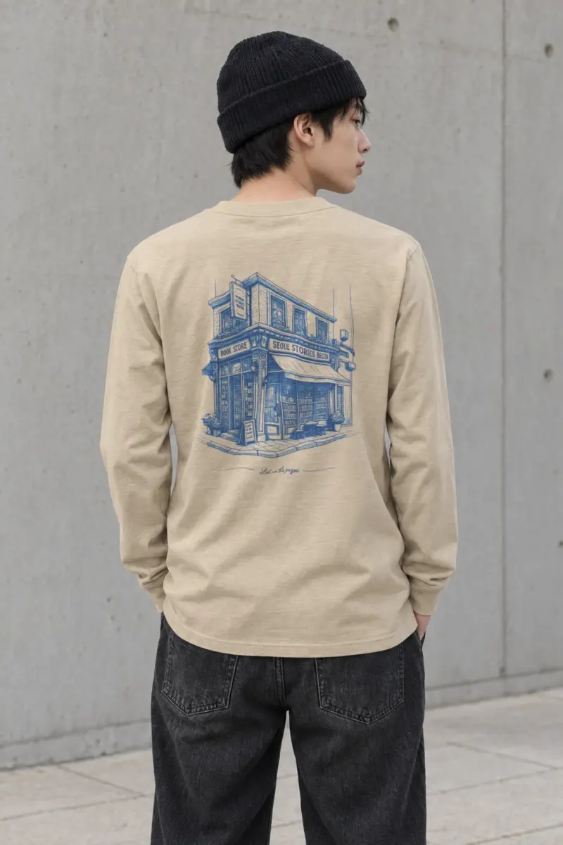 "Lost In The Pages" Unisex Longsleeve T-shirt