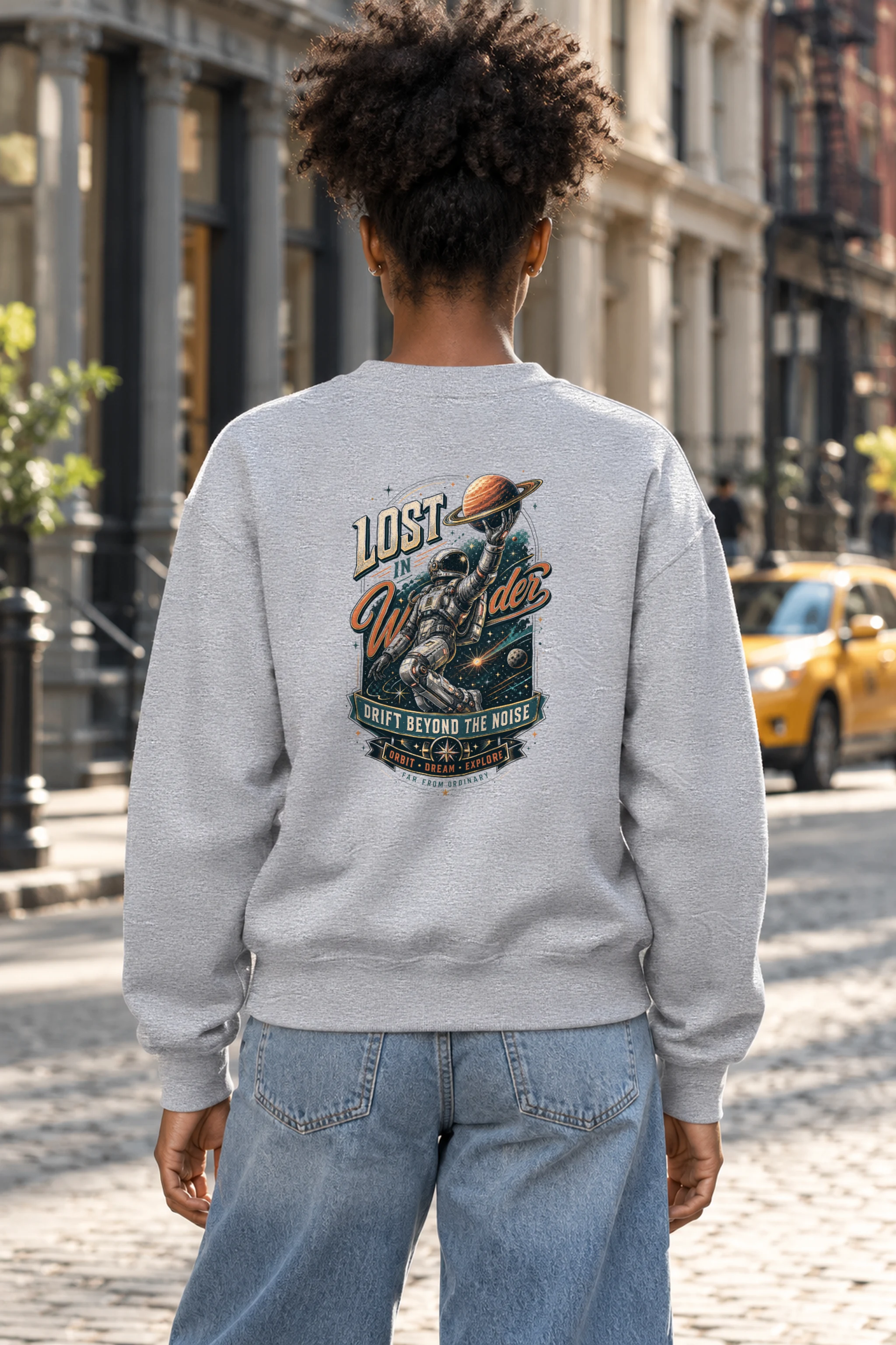 "Lost In Wonder" 1 Crewneck Sweatshirt