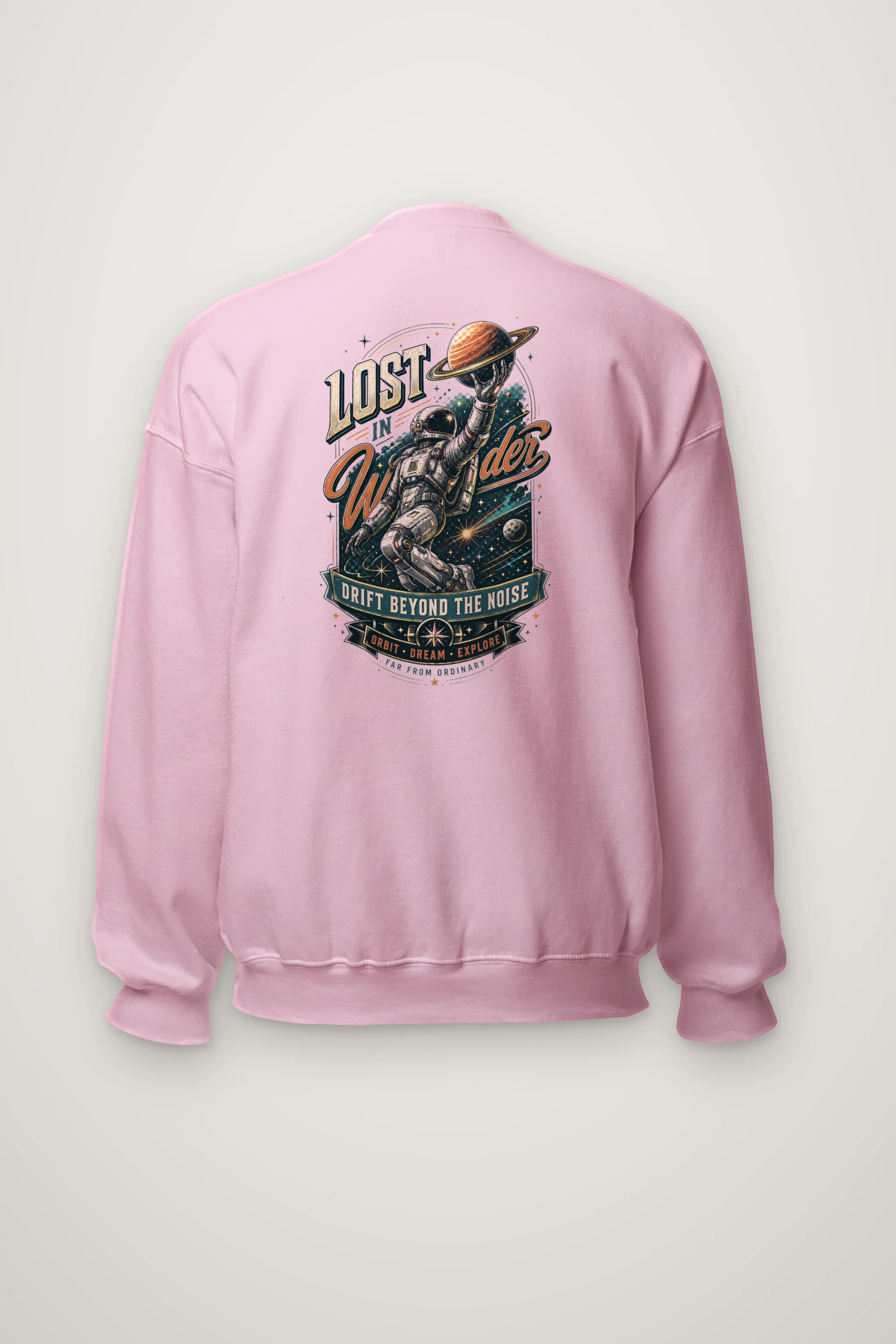 "Lost In Wonder" Heavy Blend Unisex Crewneck Sweatshirt