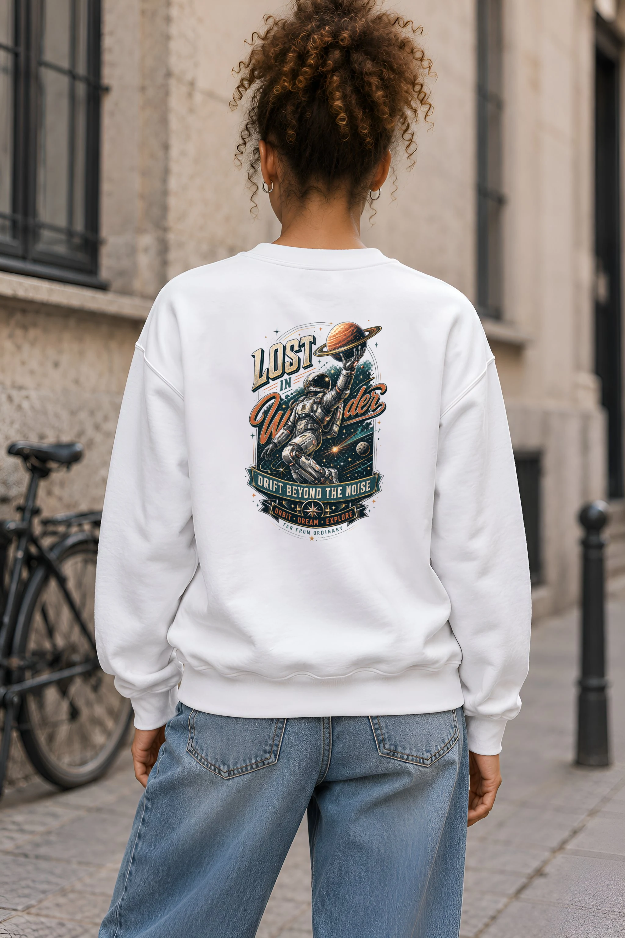 "Lost In Wonder" 1 Crewneck Sweatshirt