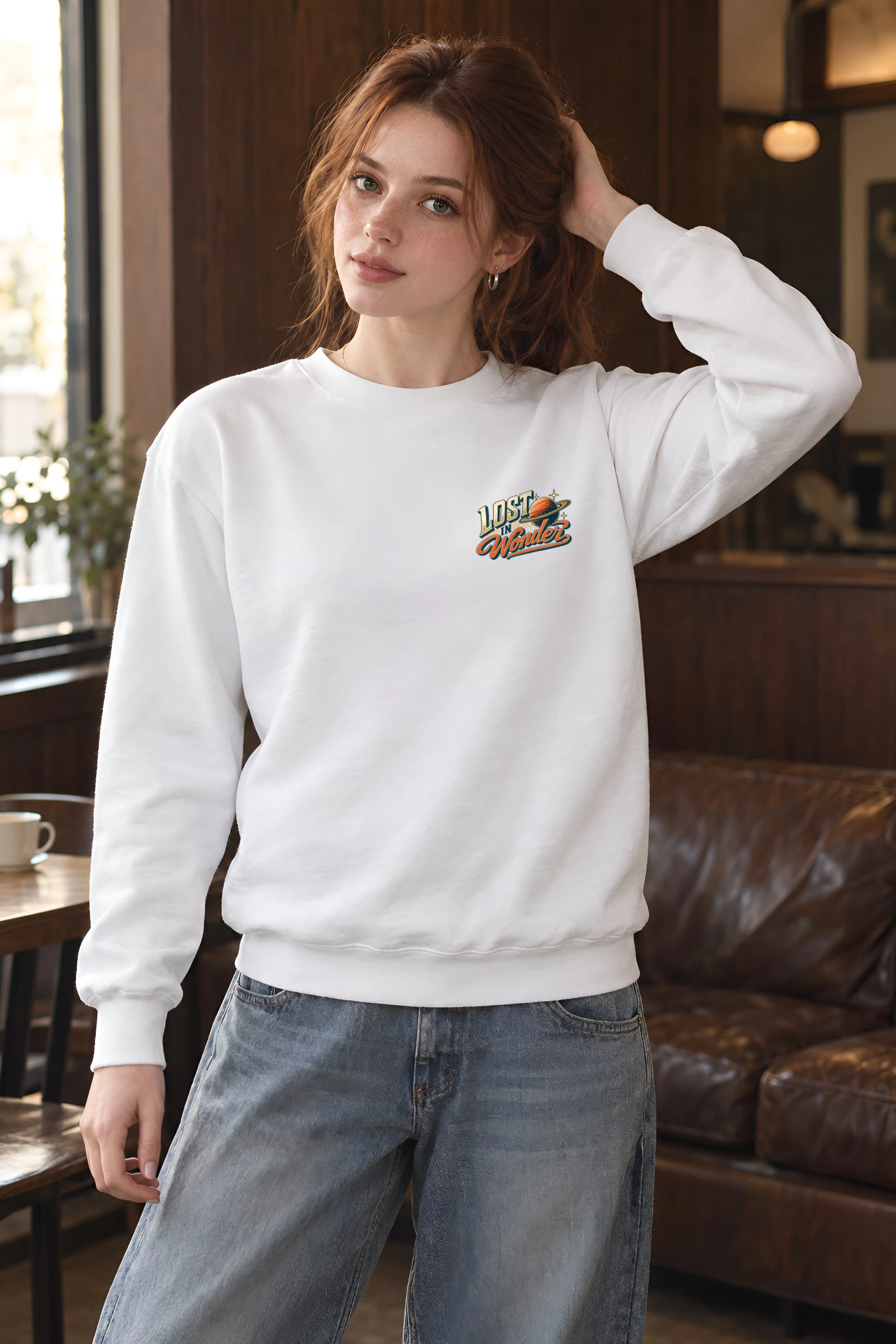 "Lost In Wonder" 1 Crewneck Sweatshirt