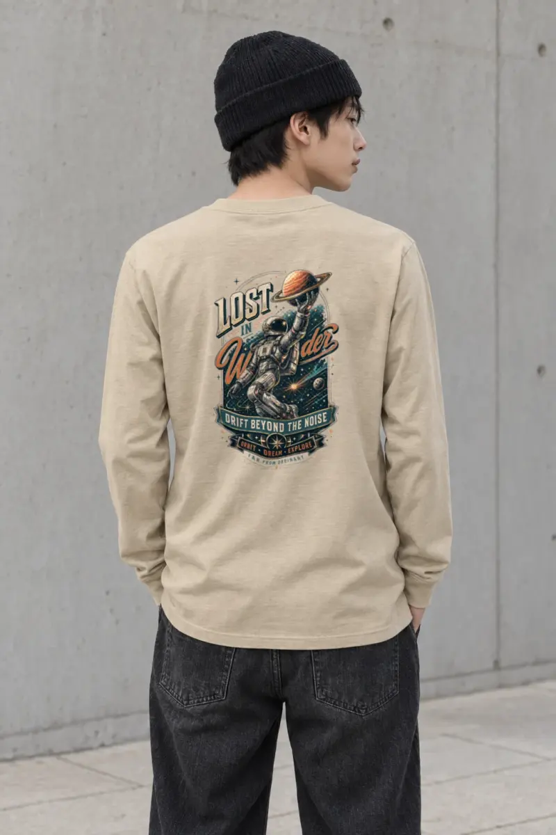 "Lost In Wonder" Unisex Longsleeve T-shirt
