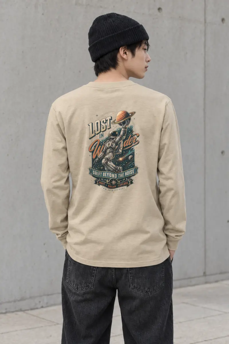 "Lost In Wonder" Unisex Longsleeve T-shirt