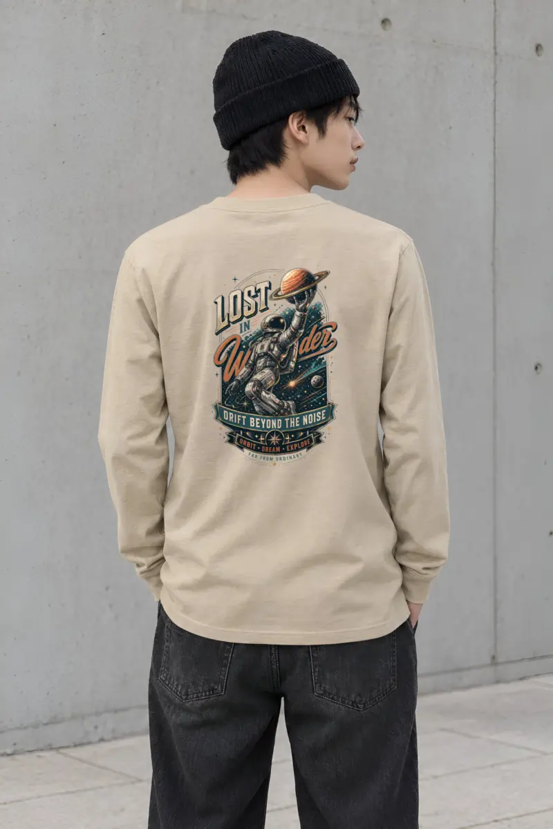 "Lost In Wonder" Unisex Longsleeve T-shirt