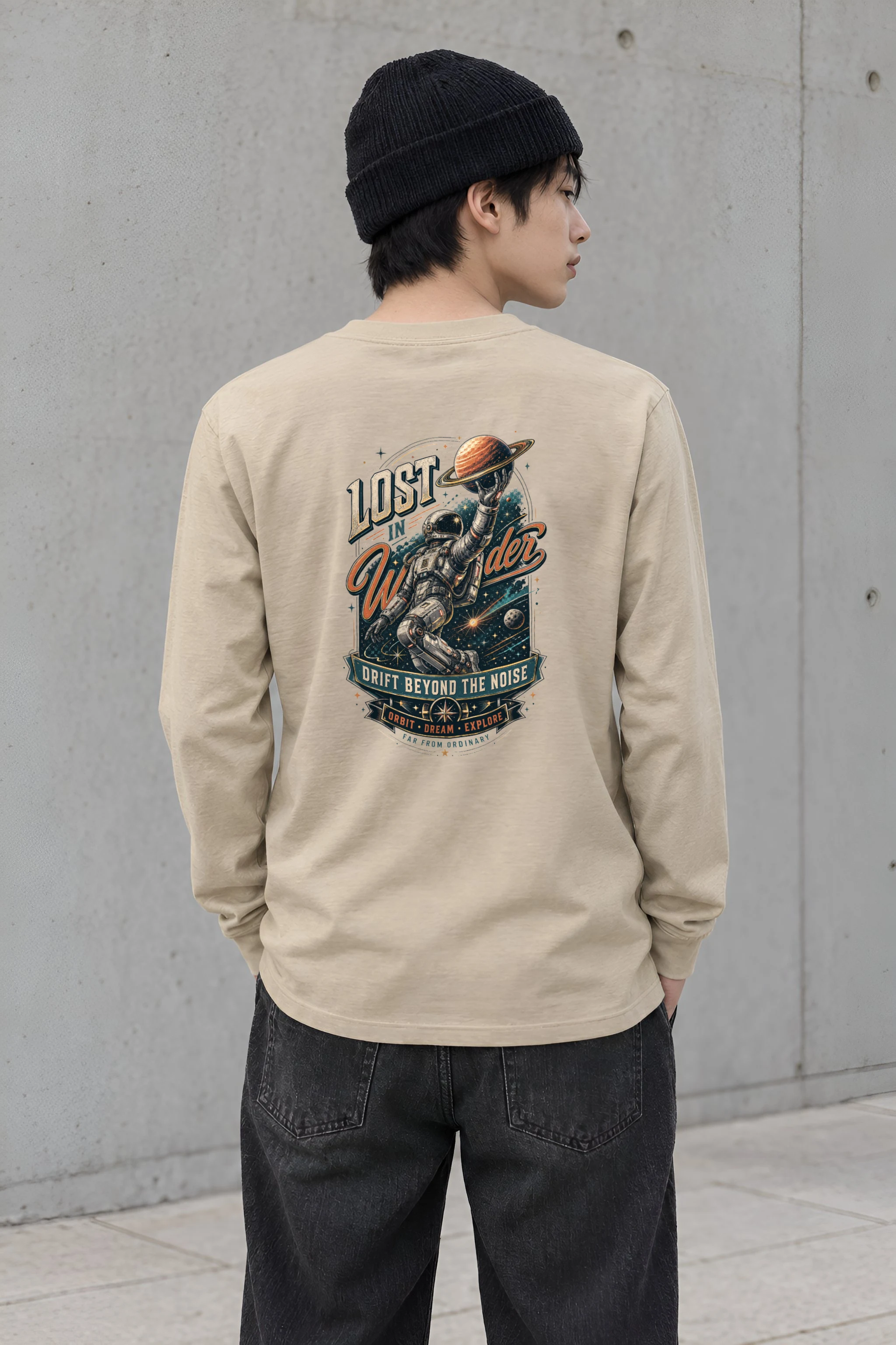 "Lost In Wonder" Unisex Longsleeve T-shirt