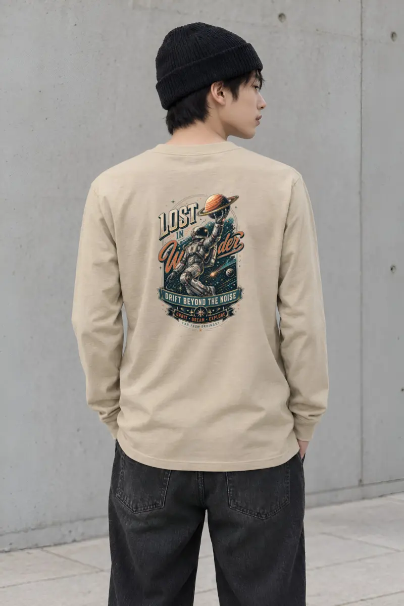 "Lost In Wonder" Unisex Longsleeve T-shirt