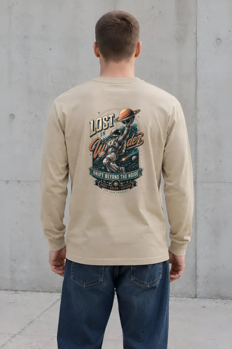 "Lost In Wonder" Unisex Longsleeve T-shirt