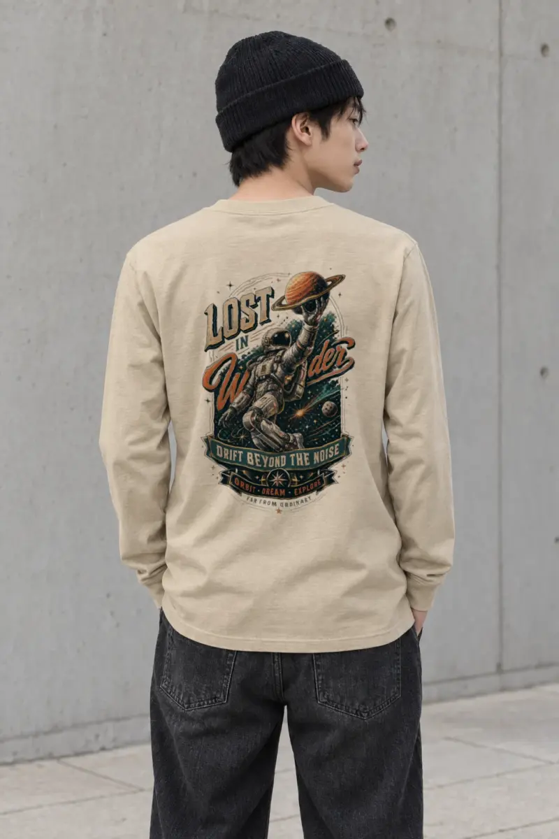 "Lost In Wonder" Unisex Longsleeve T-shirt