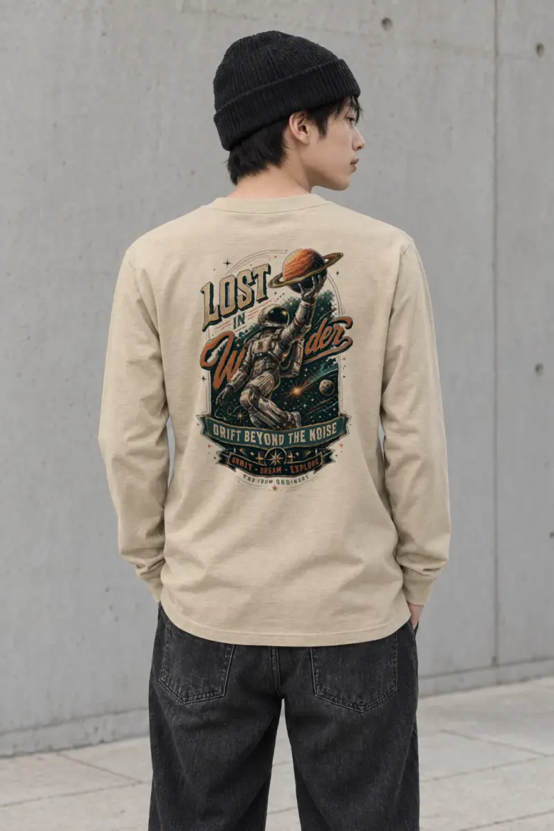 "Lost In Wonder" Unisex Longsleeve T-shirt