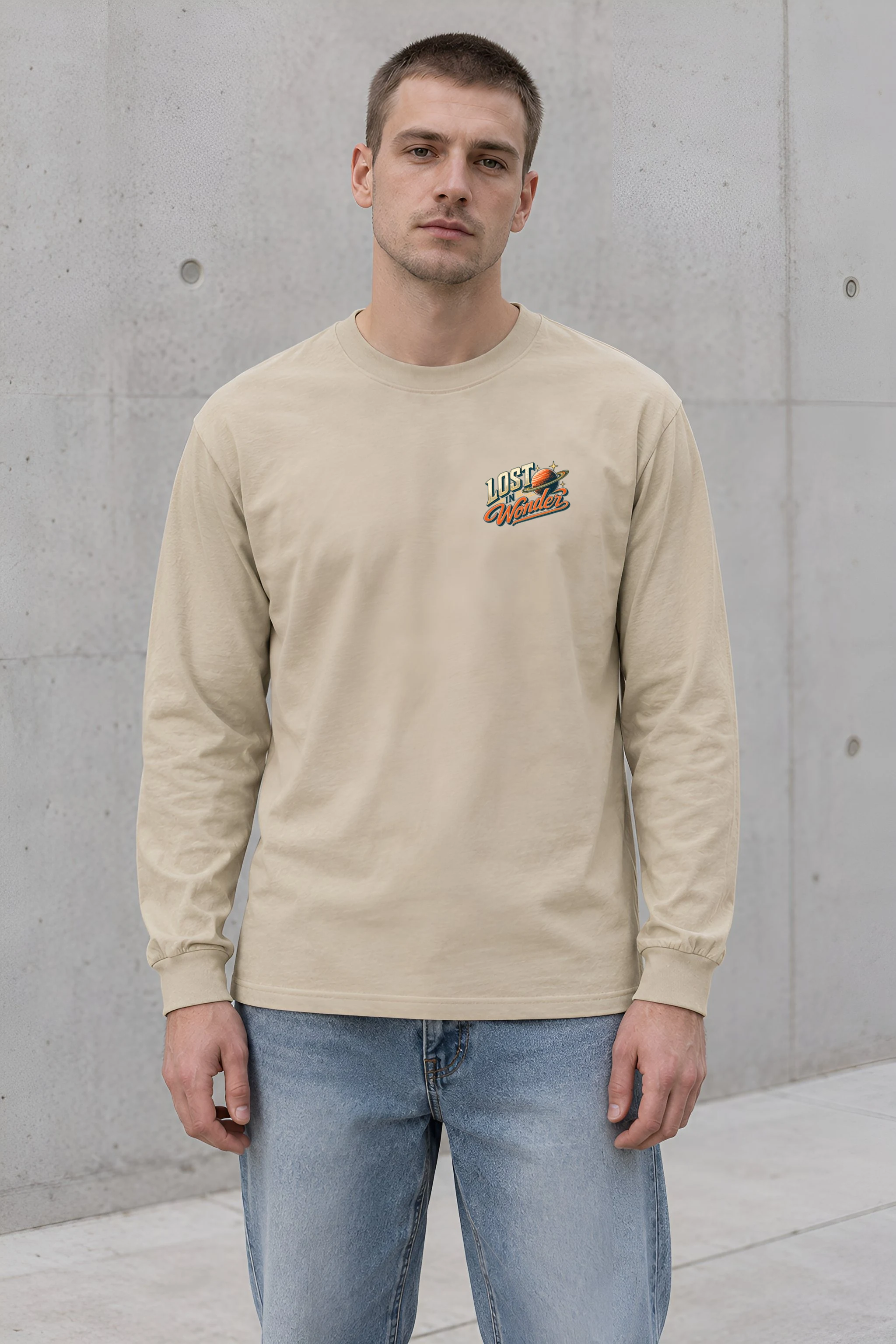 "Lost In Wonder" Unisex Longsleeve T-shirt