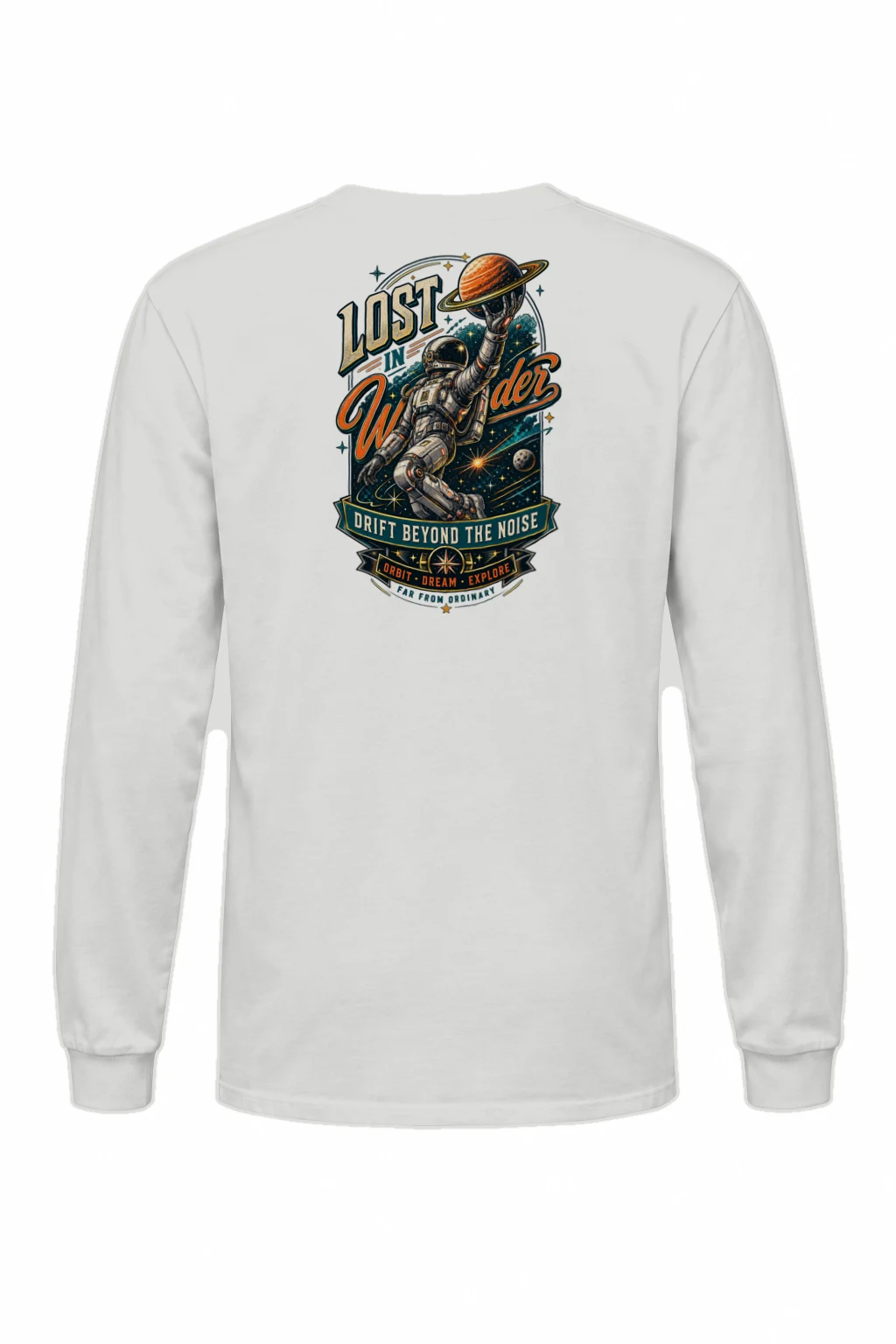 "Lost In Wonder" Unisex Longsleeve T-shirt | Gildan 2400