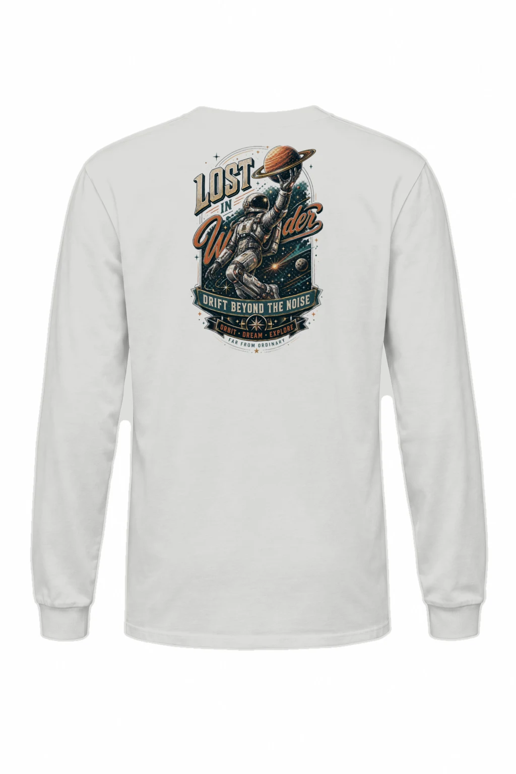 "Lost In Wonder" Unisex Longsleeve T-shirt | Gildan 2400