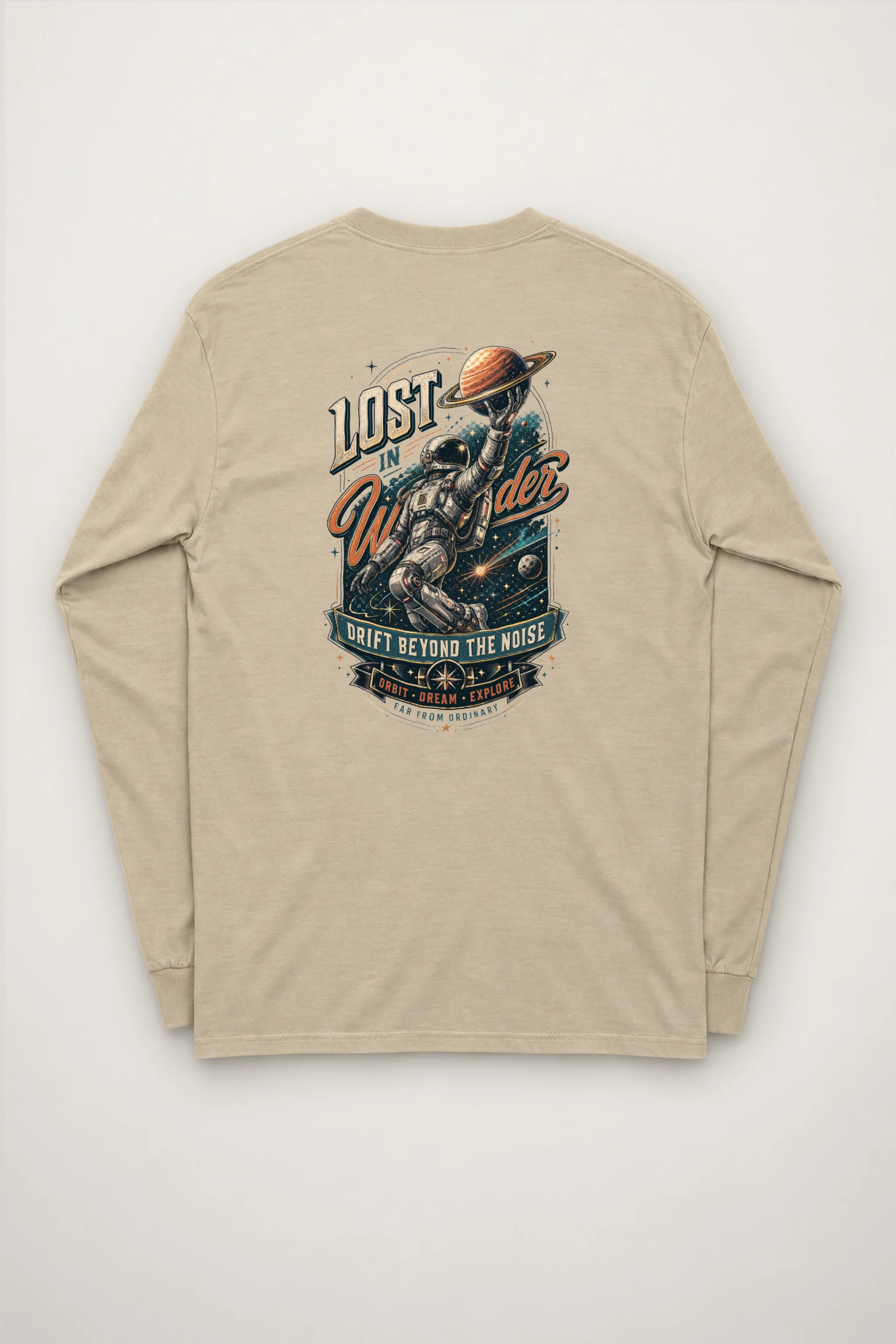 "Lost In Wonder" Unisex Longsleeve T-shirt
