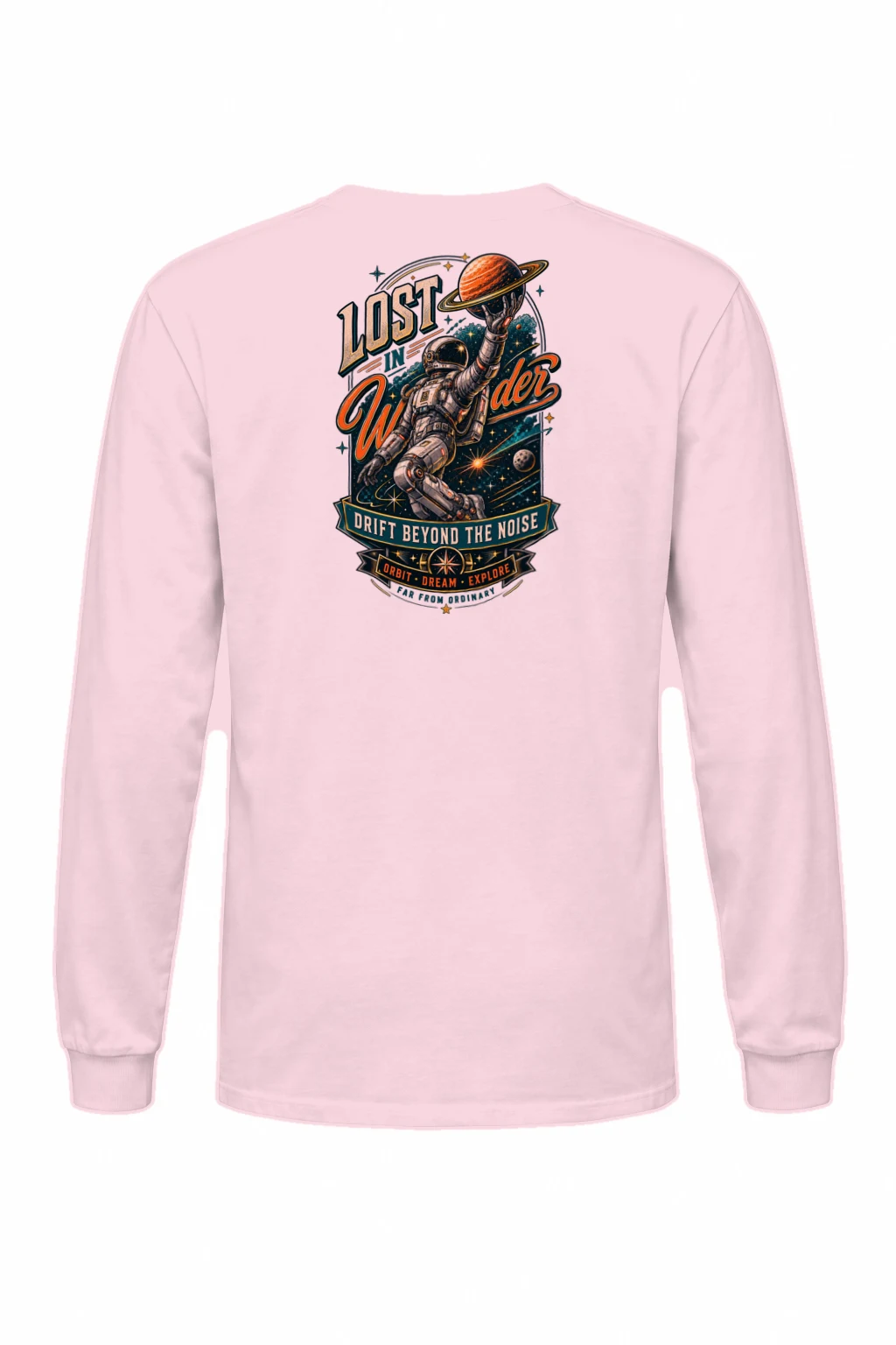 "Lost In Wonder" Unisex Longsleeve T-shirt | Gildan 2400