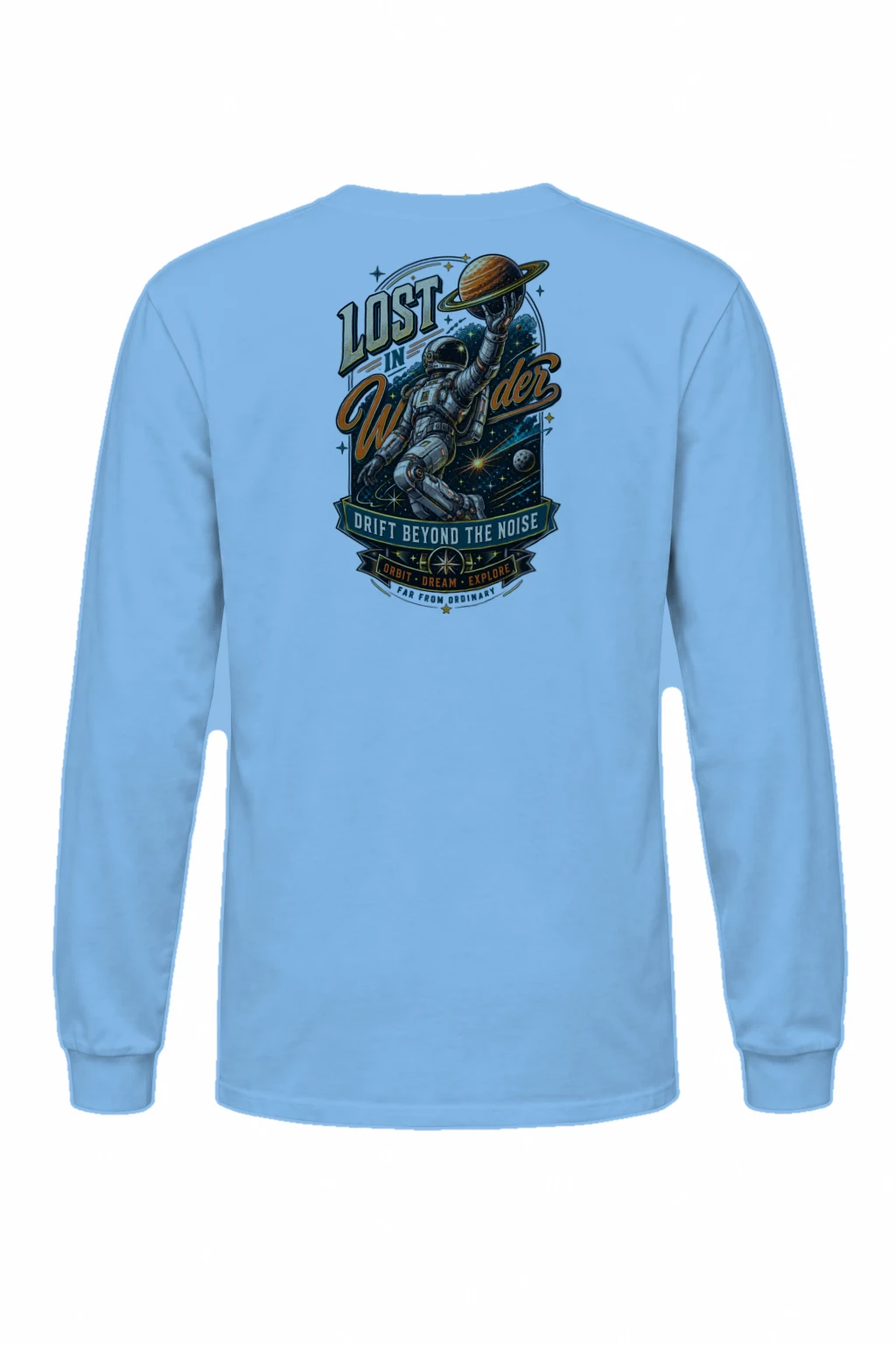 "Lost In Wonder" Unisex Longsleeve T-shirt | Gildan 2400
