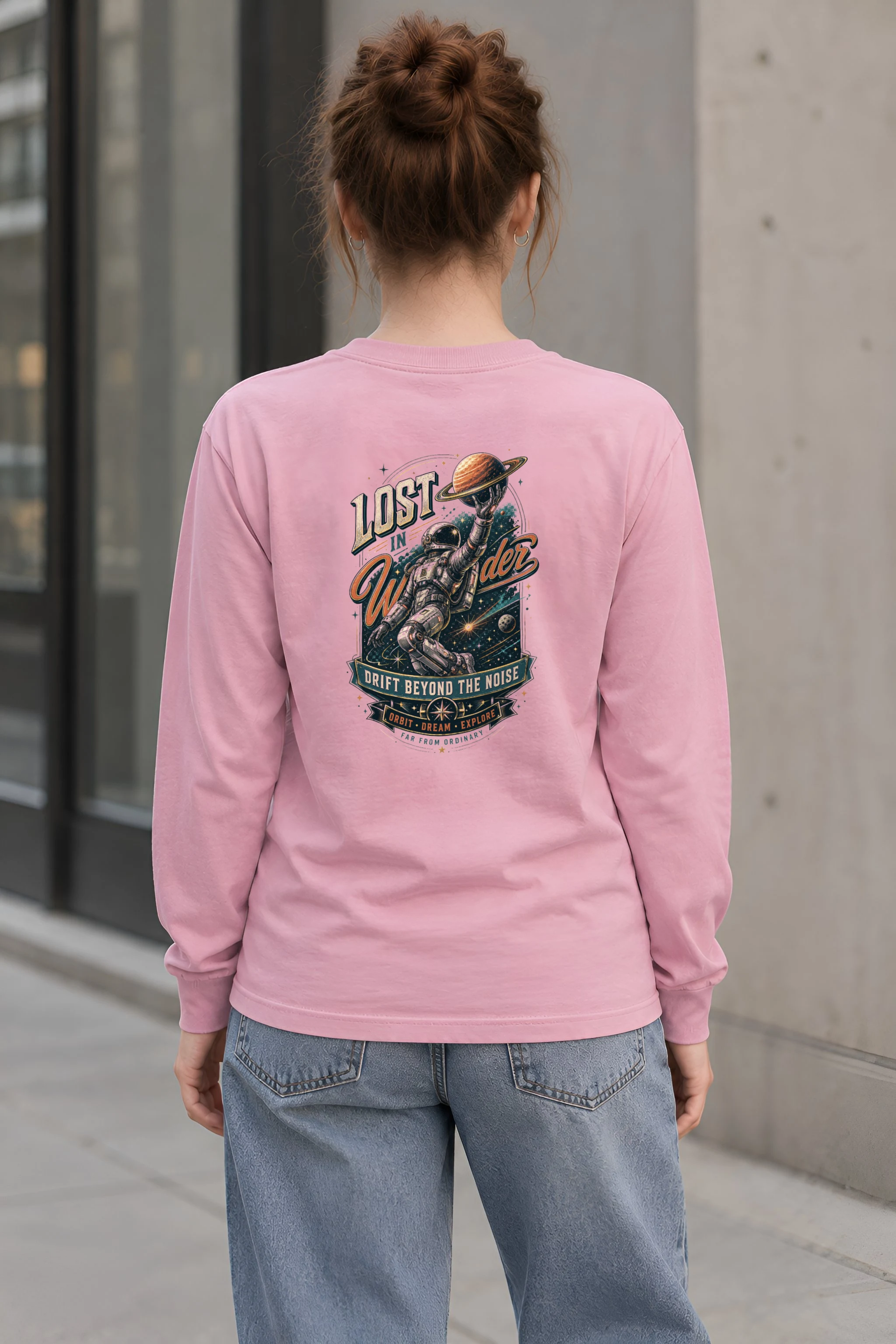 "Lost In Wonder" Unisex Longsleeve T-shirt
