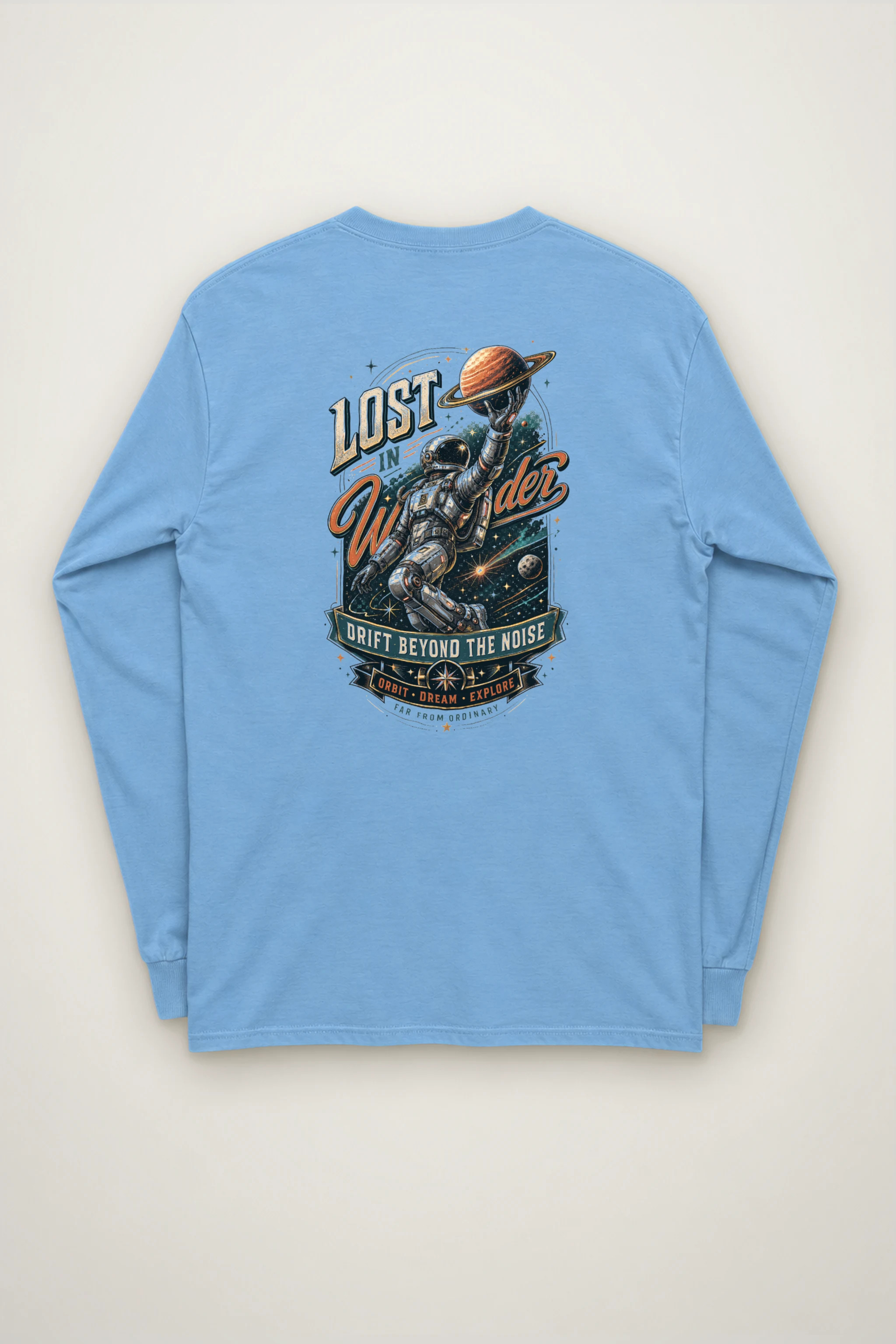 "Lost In Wonder" Unisex Longsleeve T-shirt