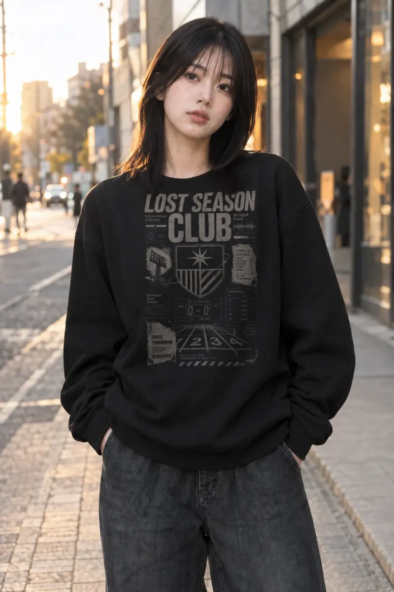 "Lost Season Club" Heavy Blend Unisex Crewneck Sweatshirt | Gildan 18000