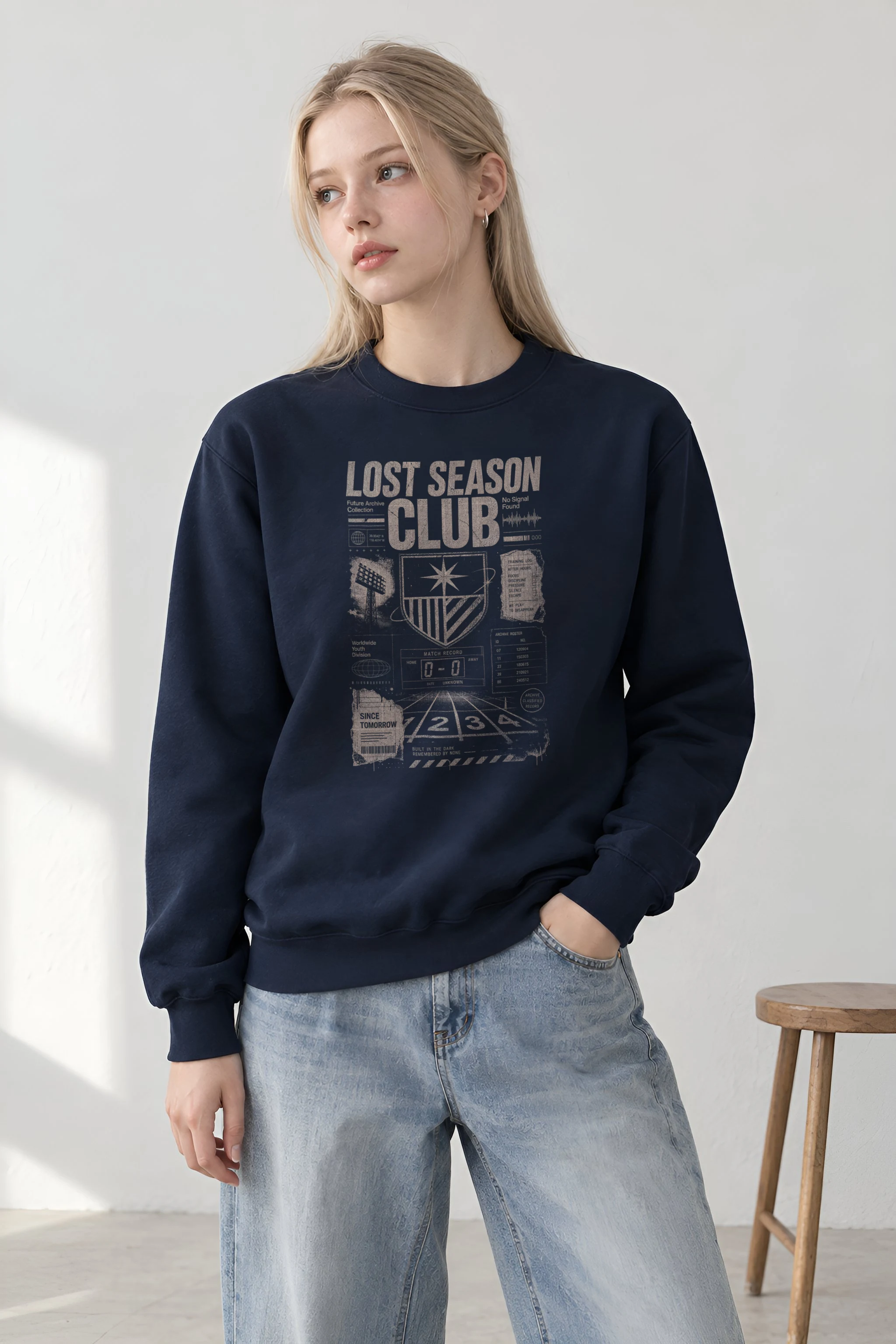 "Lost Season Club" 1 Crewneck Sweatshirt