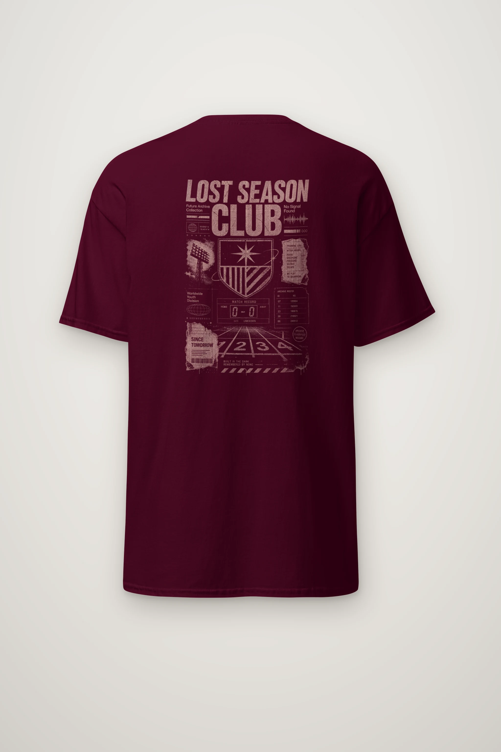 "Lost Season Club" Heavyweight Unisex Crewneck T-shirt