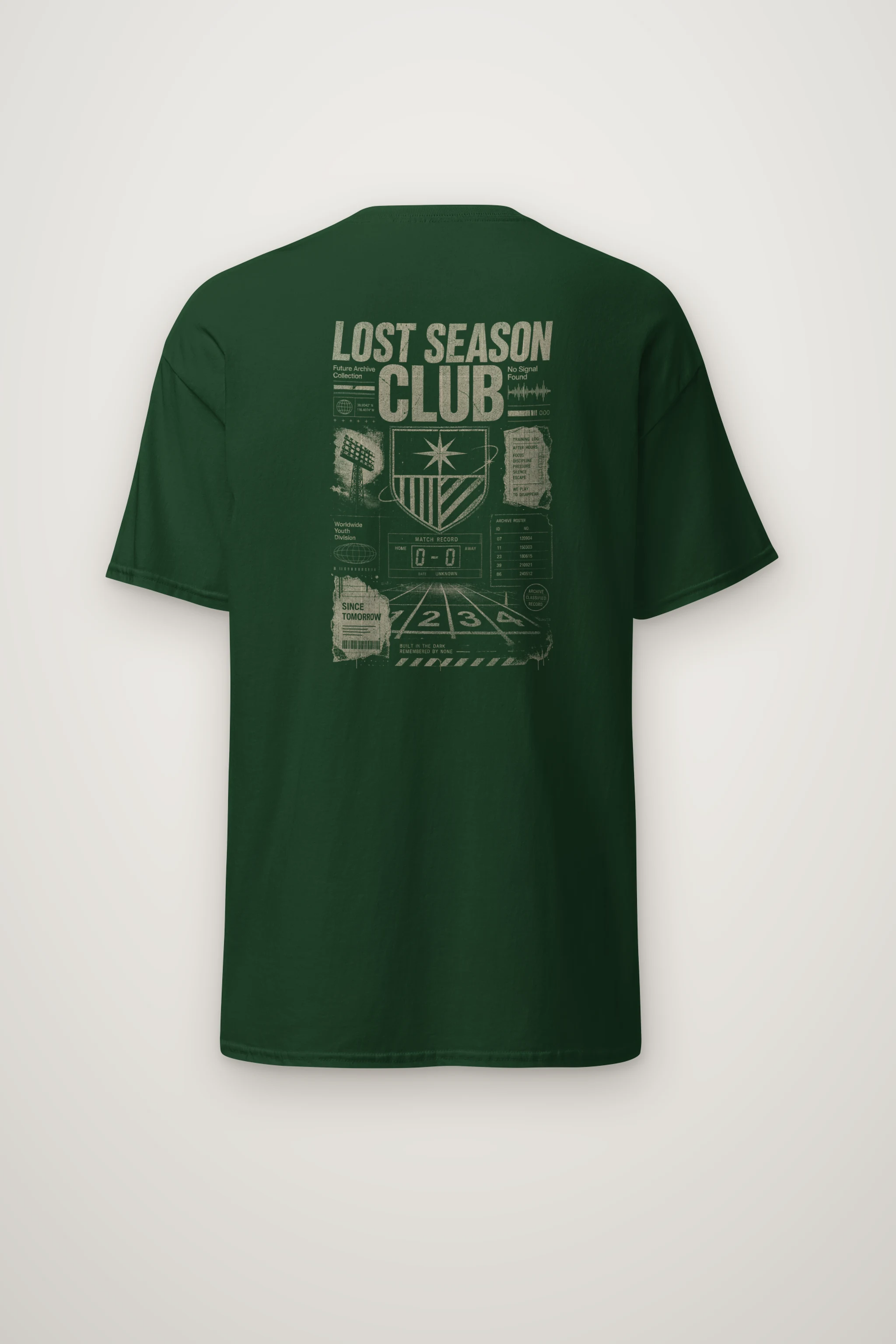 "Lost Season Club" Heavyweight Unisex Crewneck T-shirt