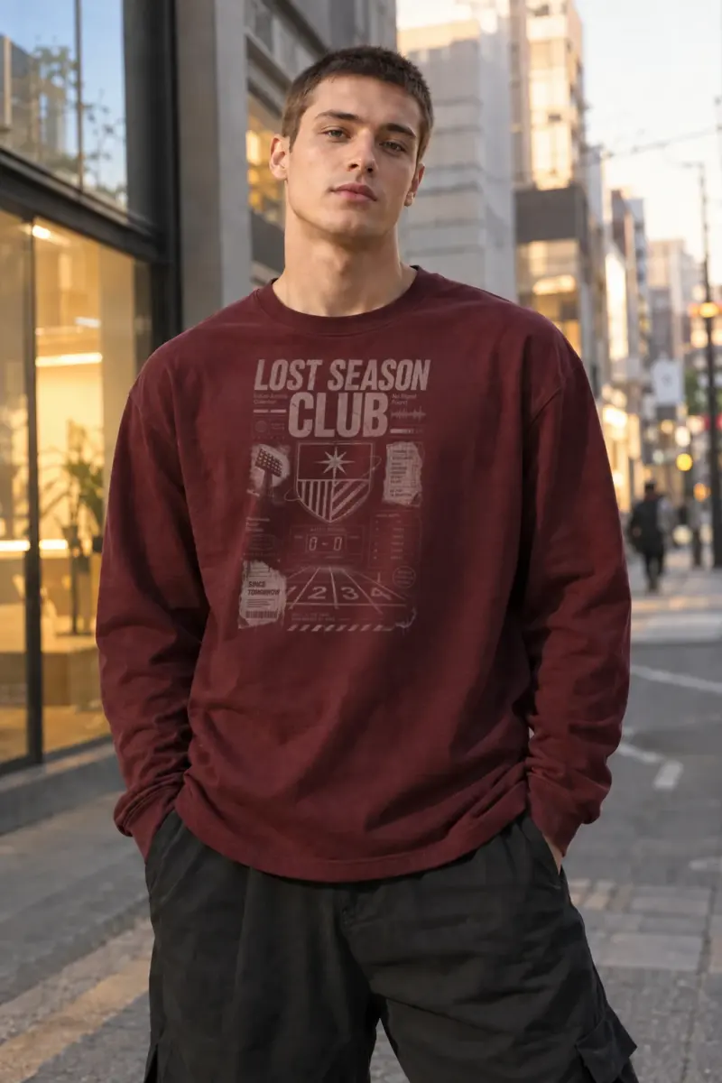 “Lost Season Club” Unisex Longsleeve T-shirt | Gildan 2400